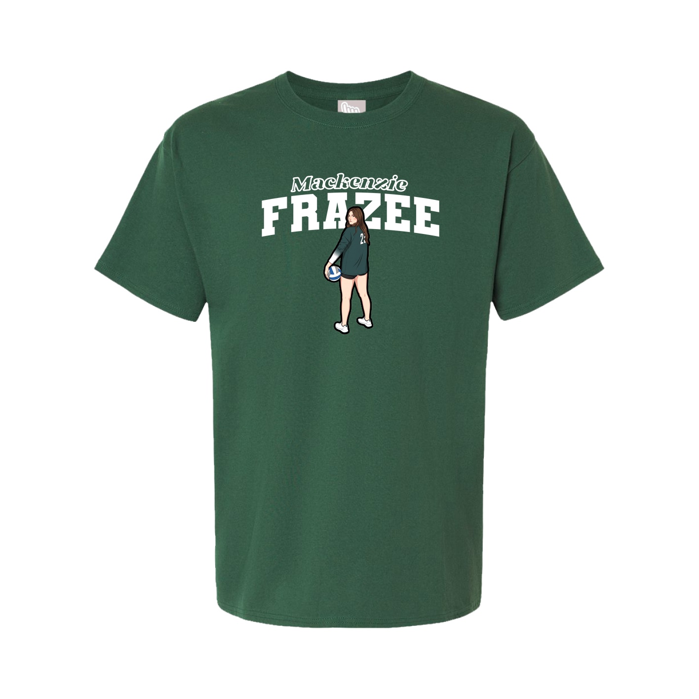 Tee — Name Arch in Green