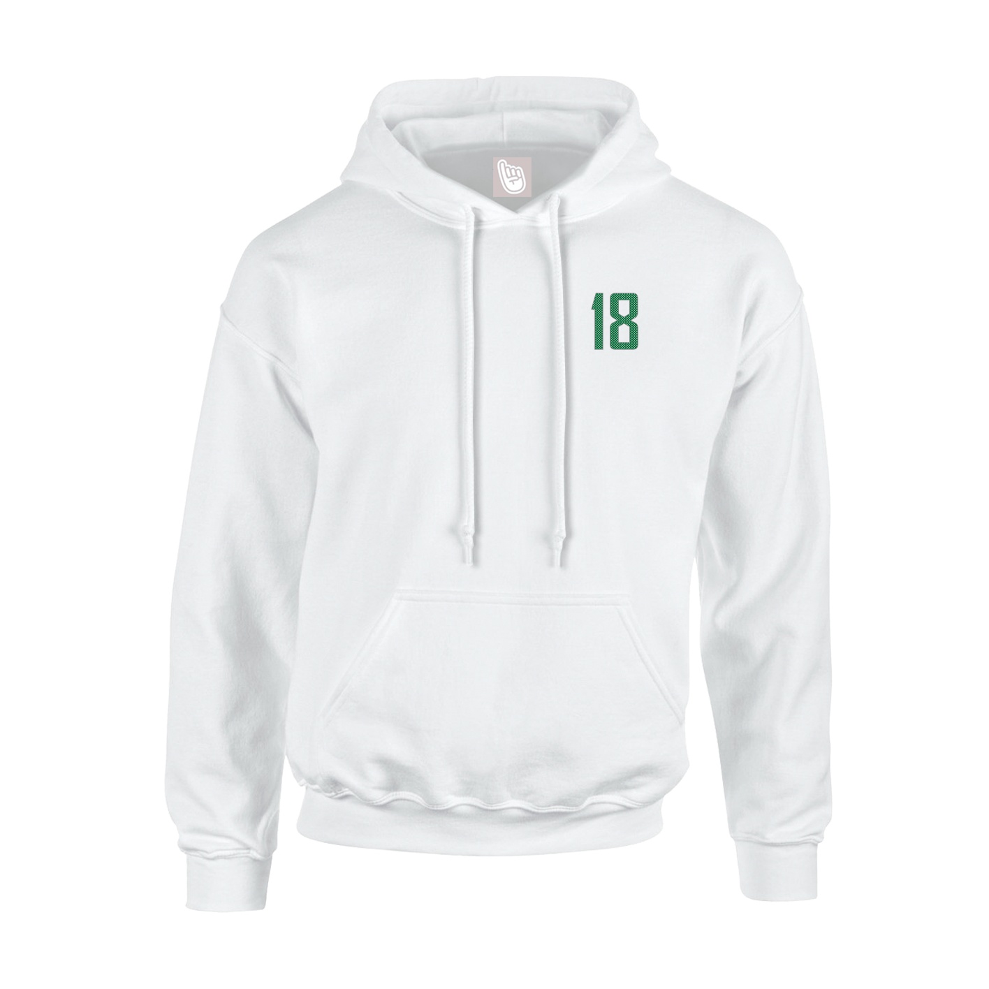 Hoodie — Front Shirsy in White