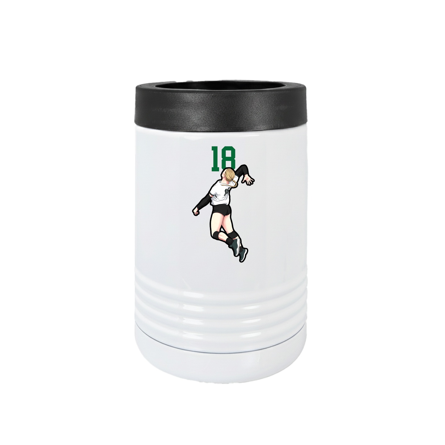 Beverage Holder — Number Top in White
