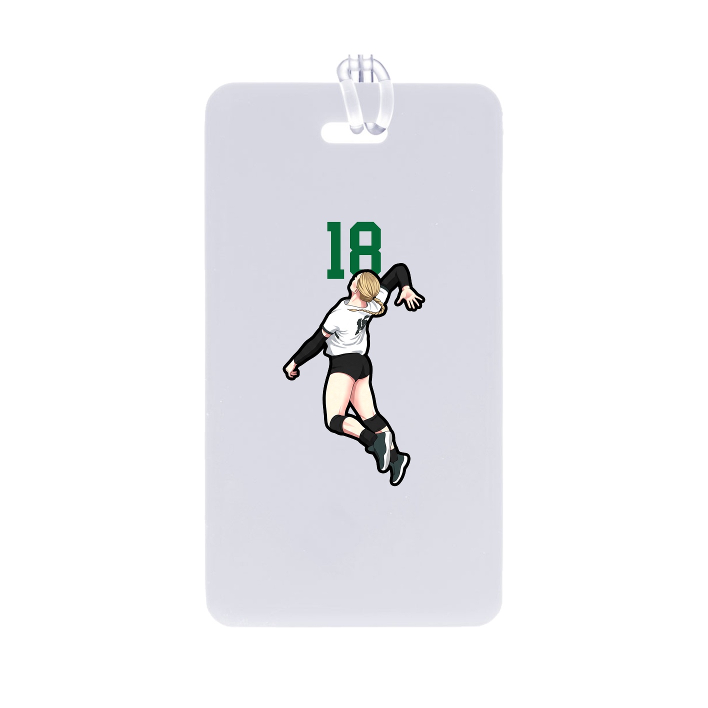 Bag Tag — Number Top in Classic