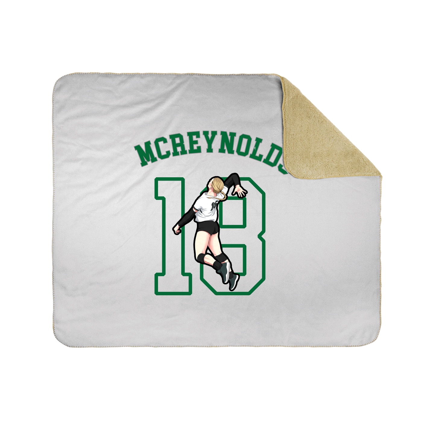 Throw Blanket — Shirsey Arch in White
