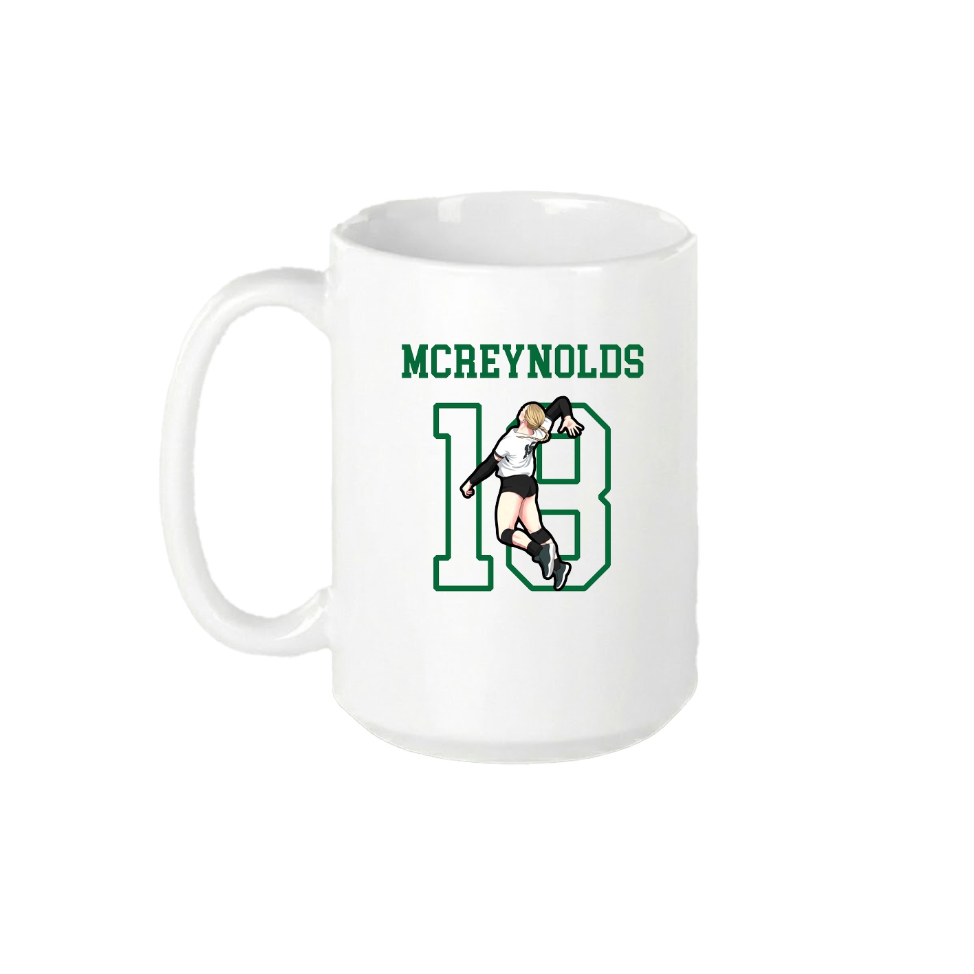 15oz Coffee Mug — Shirsey in White
