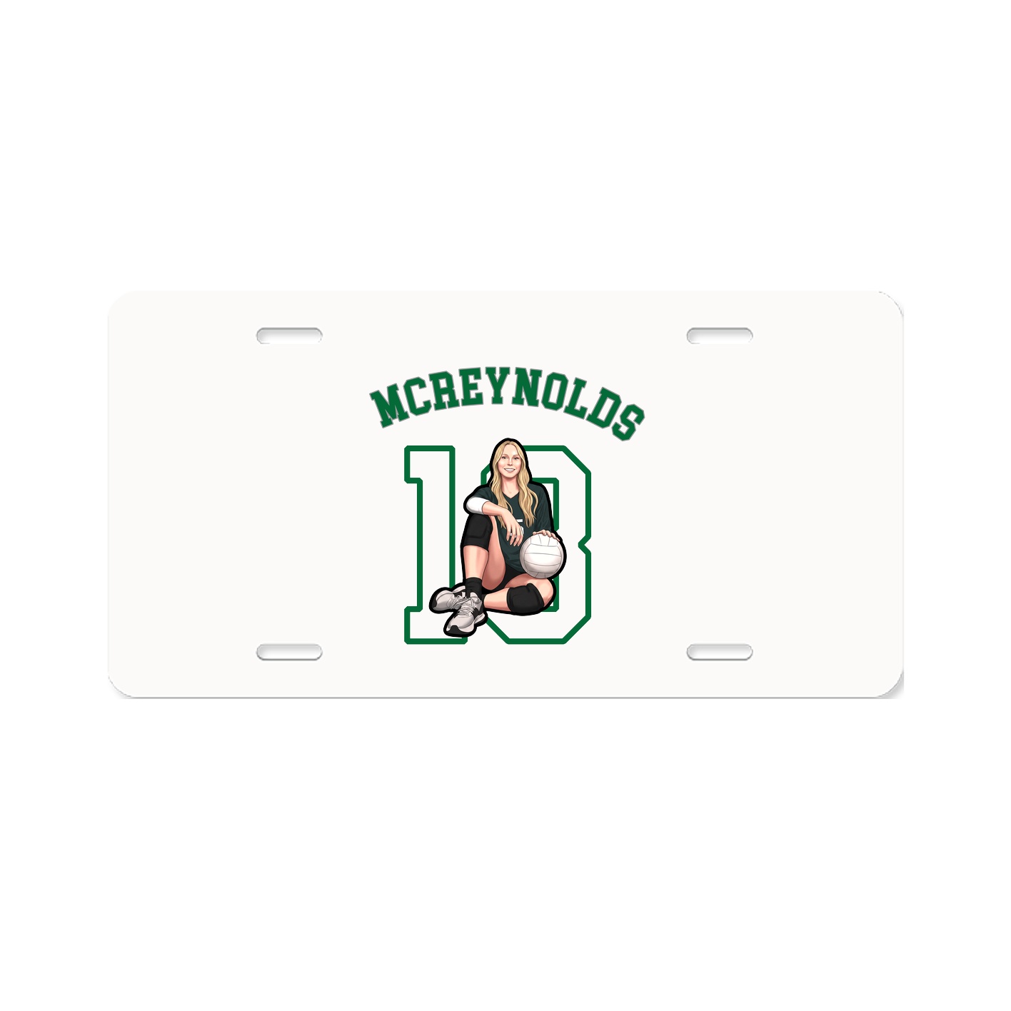 License Plate — Shirsey Arch in Classic
