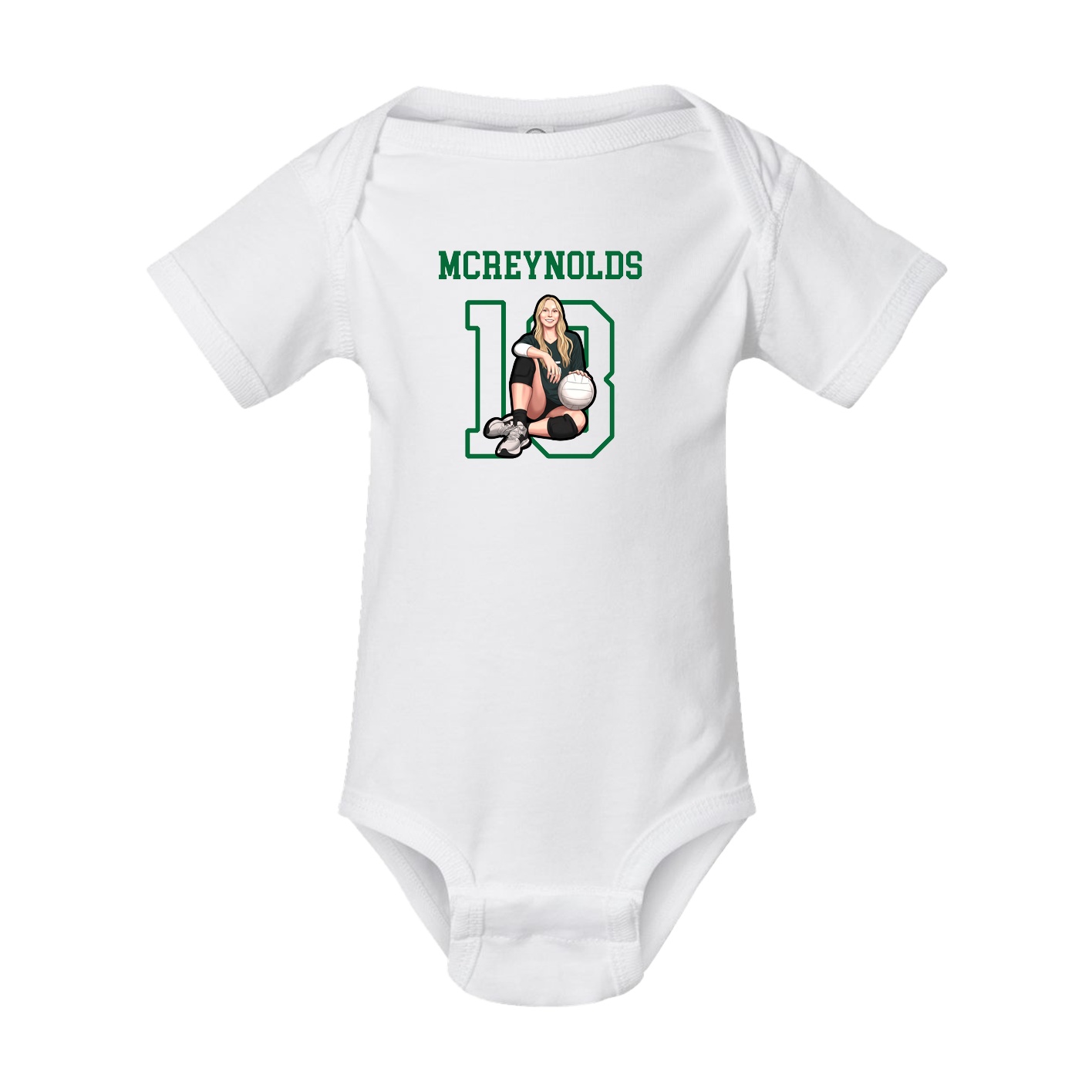 Baby Onesie — Shirsey in White