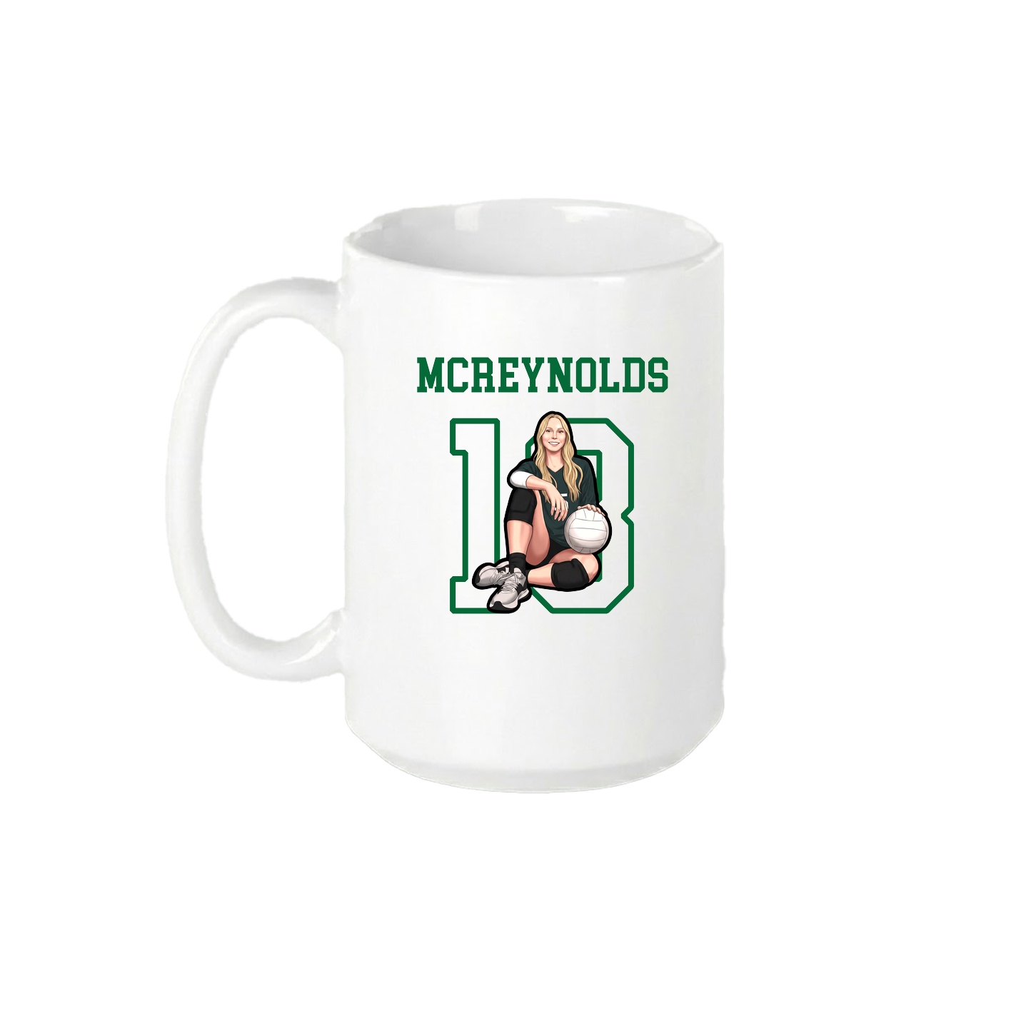 15oz Coffee Mug — Shirsey in White