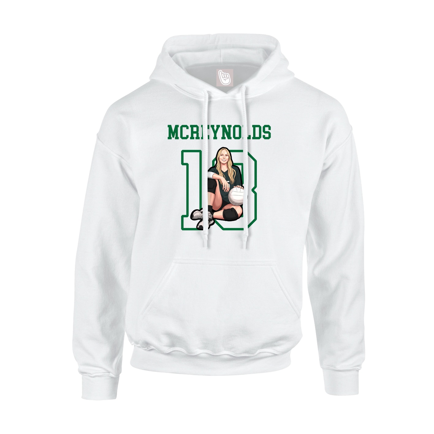 Youth Hoodie — Shirsey in White
