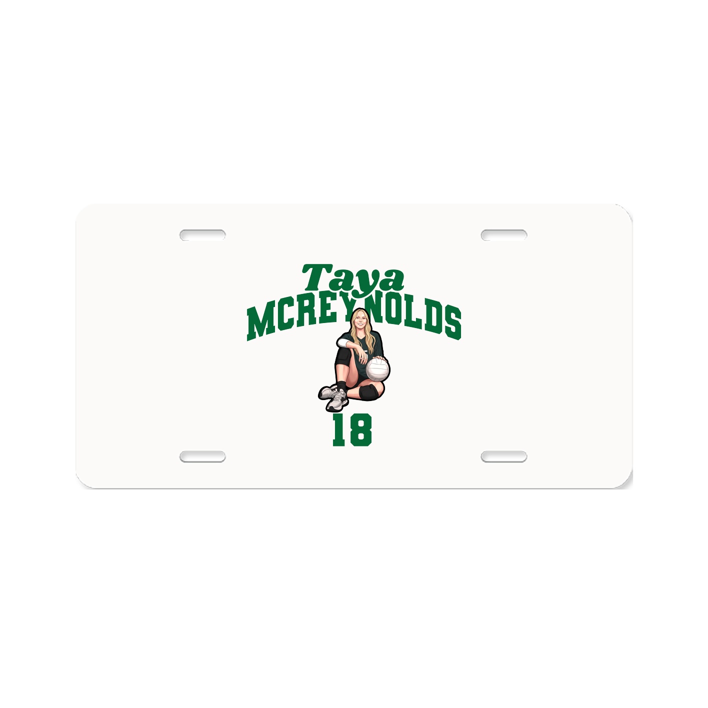 License Plate — Signature Arch in Classic