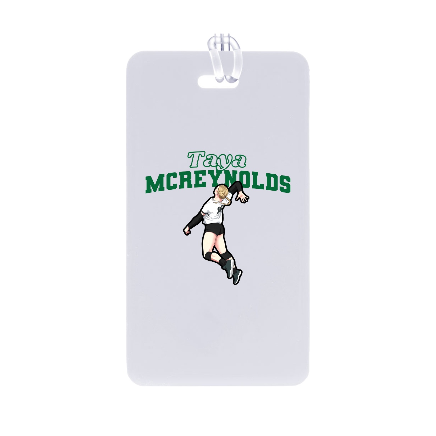 Bag Tag — Name Arch in Classic