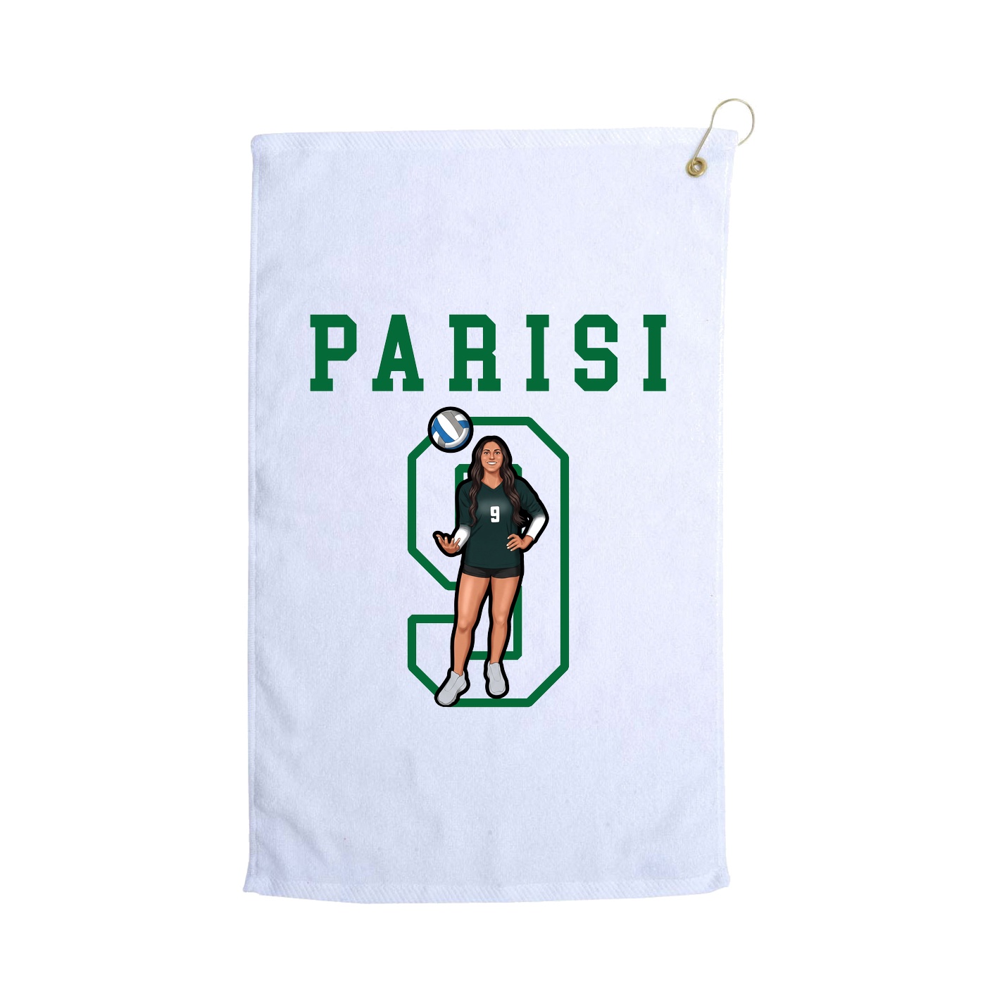 Golf Towel — Shirsey in White