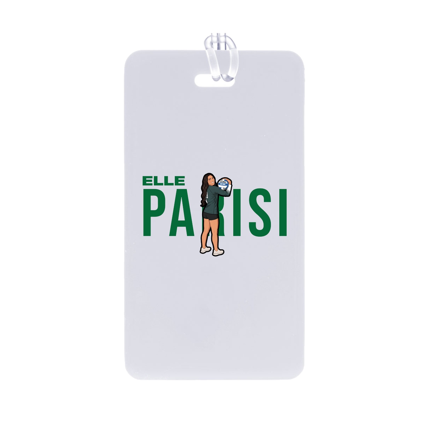 Bag Tag — Player Name in Classic