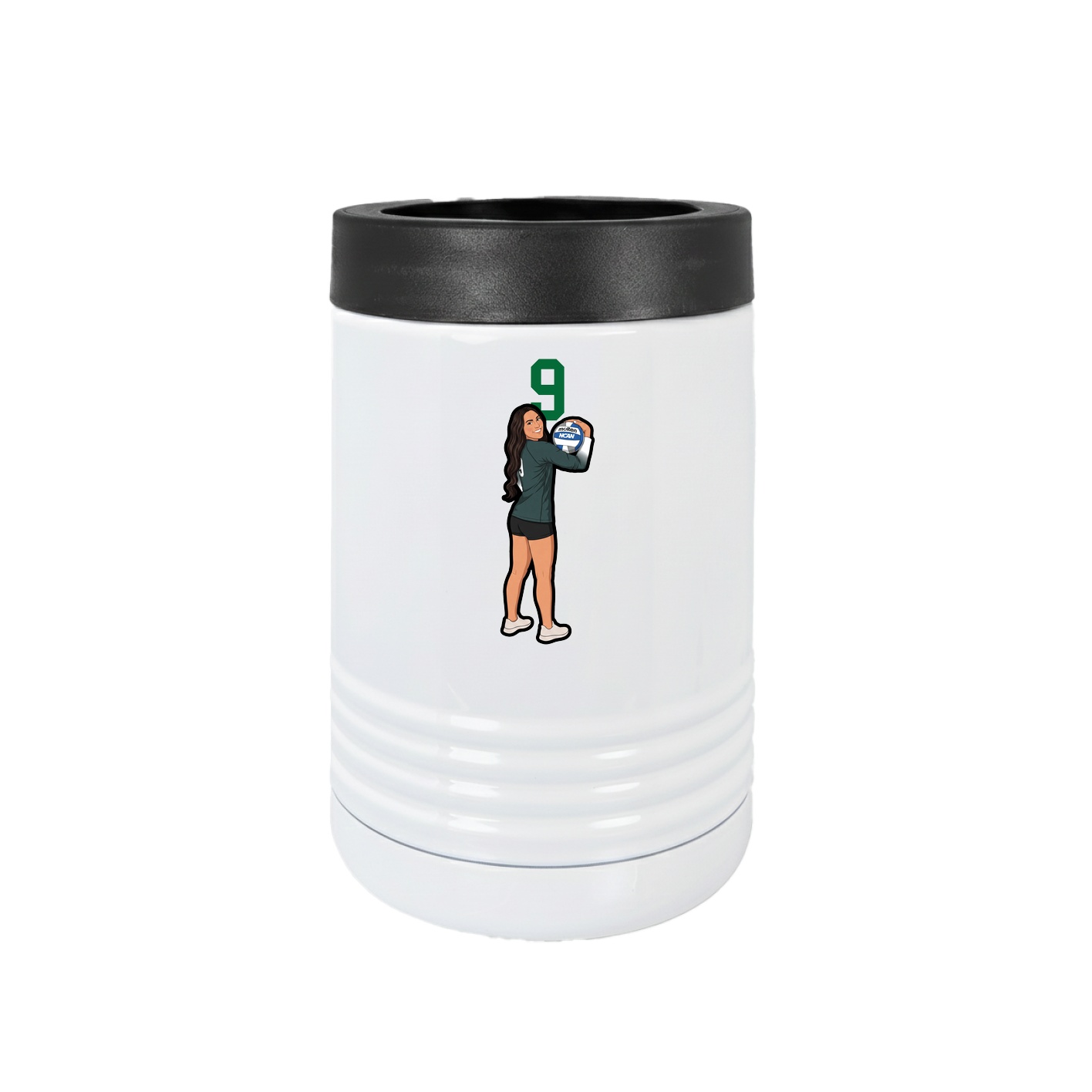 Beverage Holder — Number Top in White