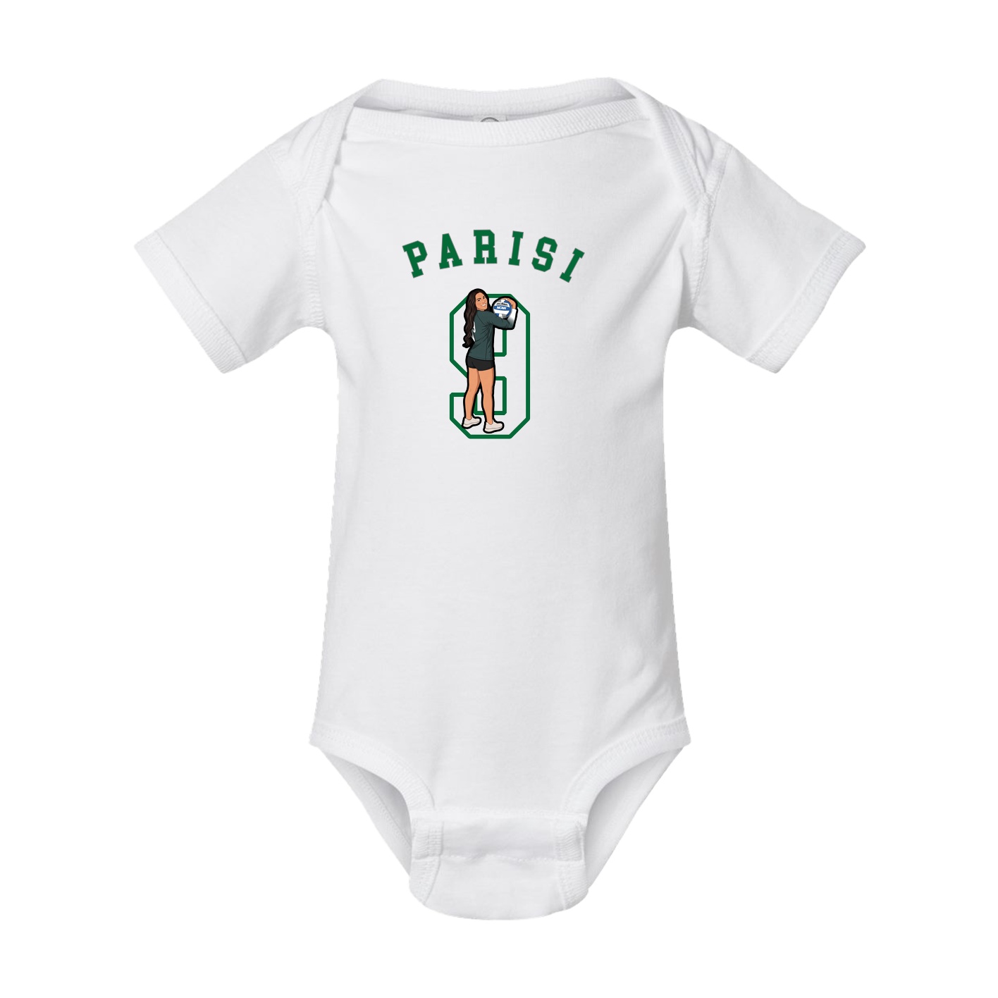 Baby Onesie — Shirsey Arch in White