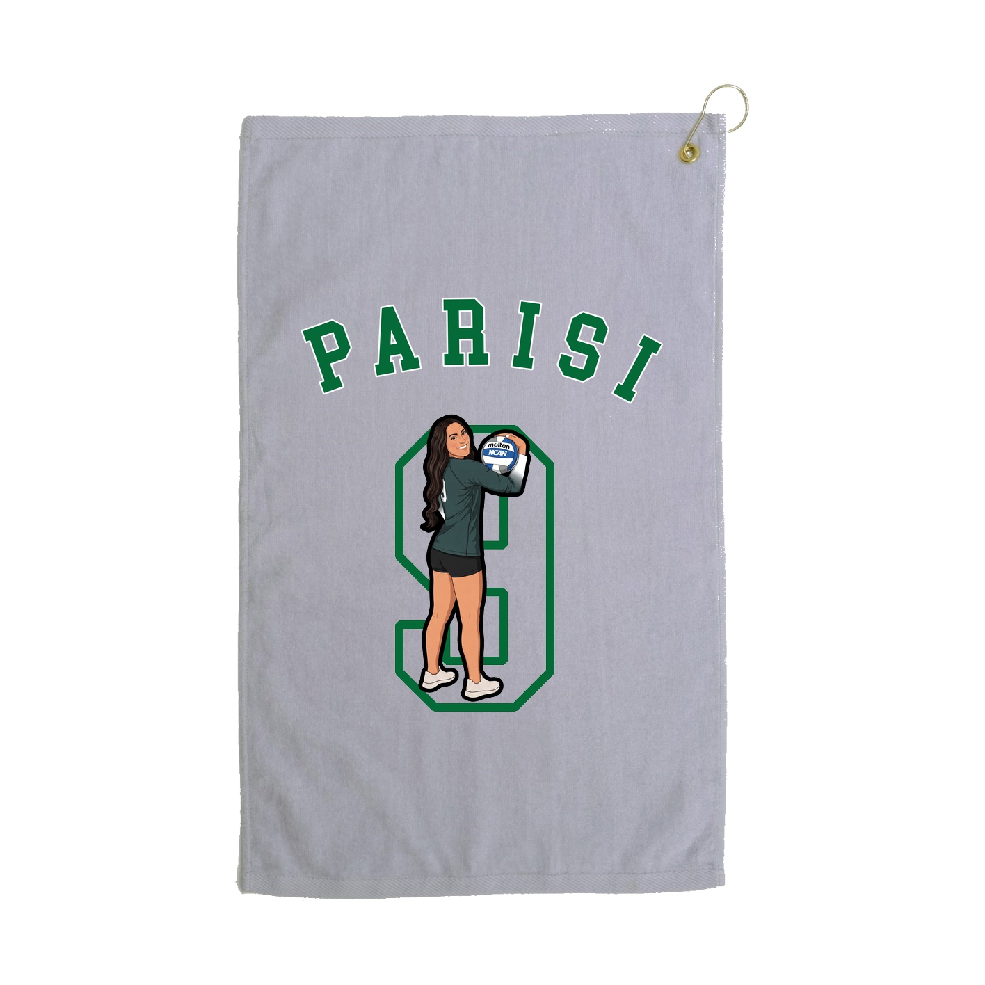 Golf Towel — Shirsey Arch in Grey