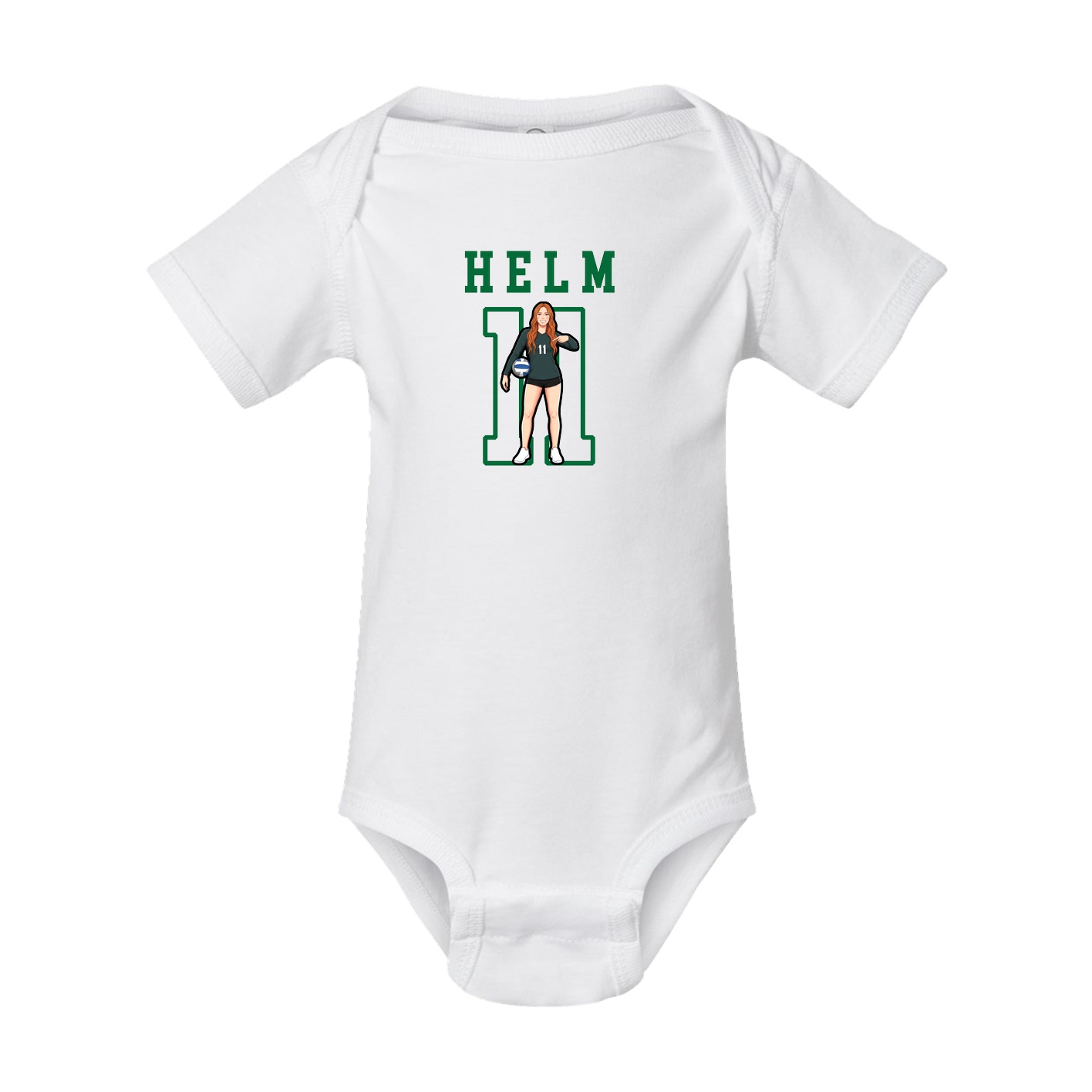 Baby Onesie — Shirsey in White