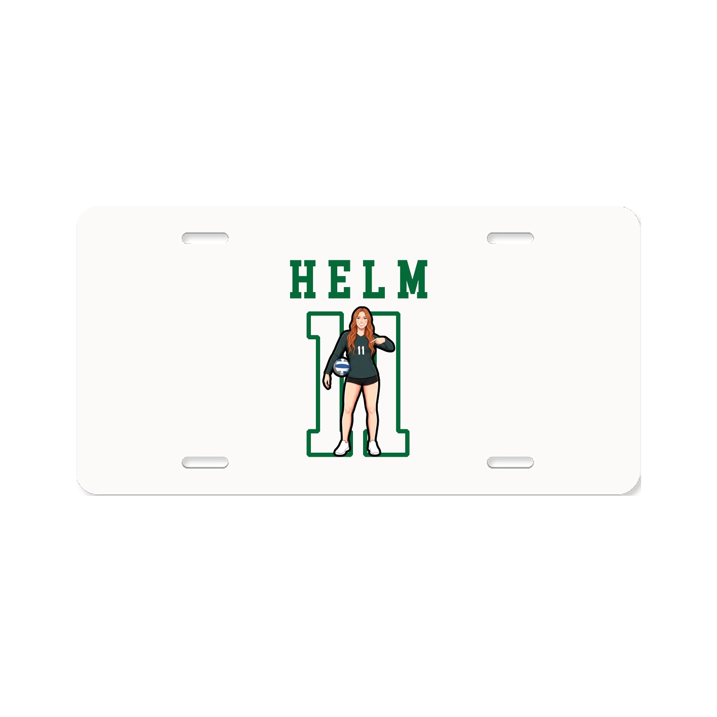 License Plate — Shirsey in Classic