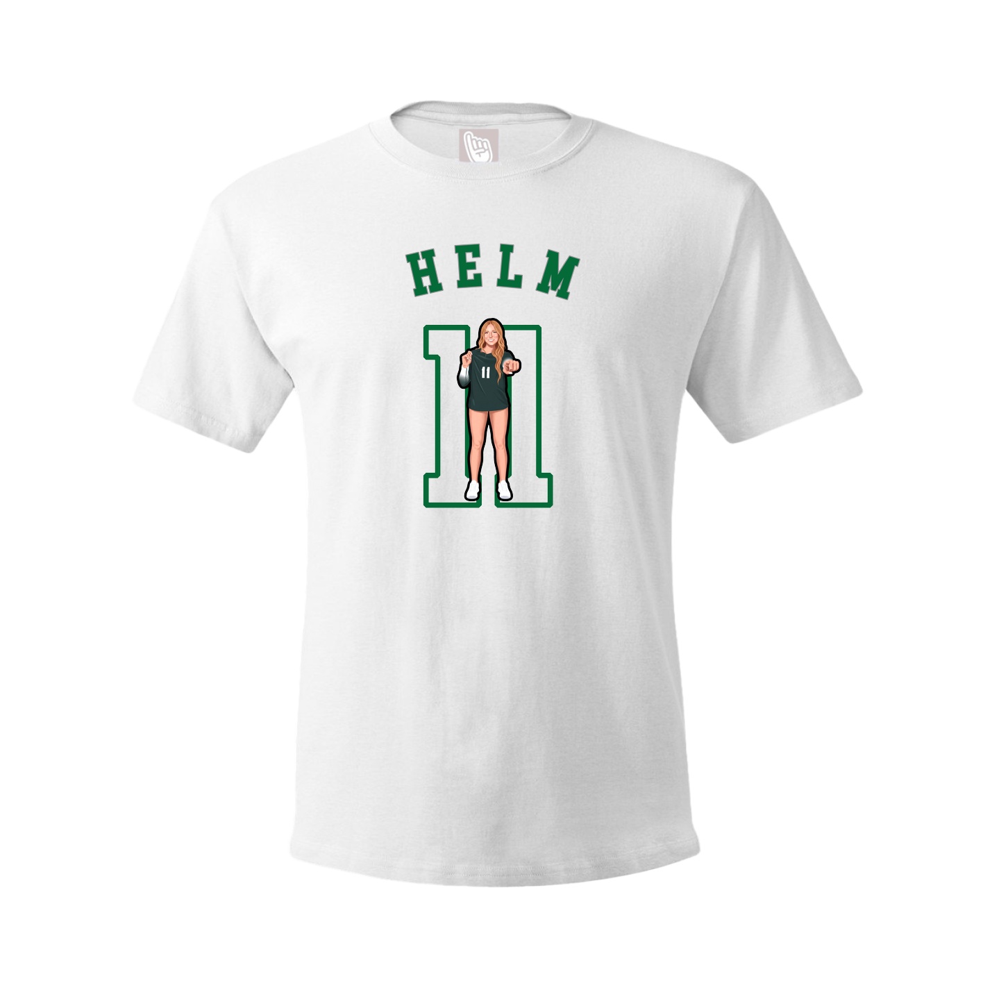Tee — Shirsey Arch in White