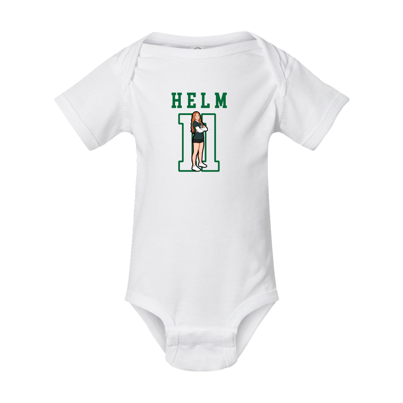 Baby Onesie — Shirsey in White
