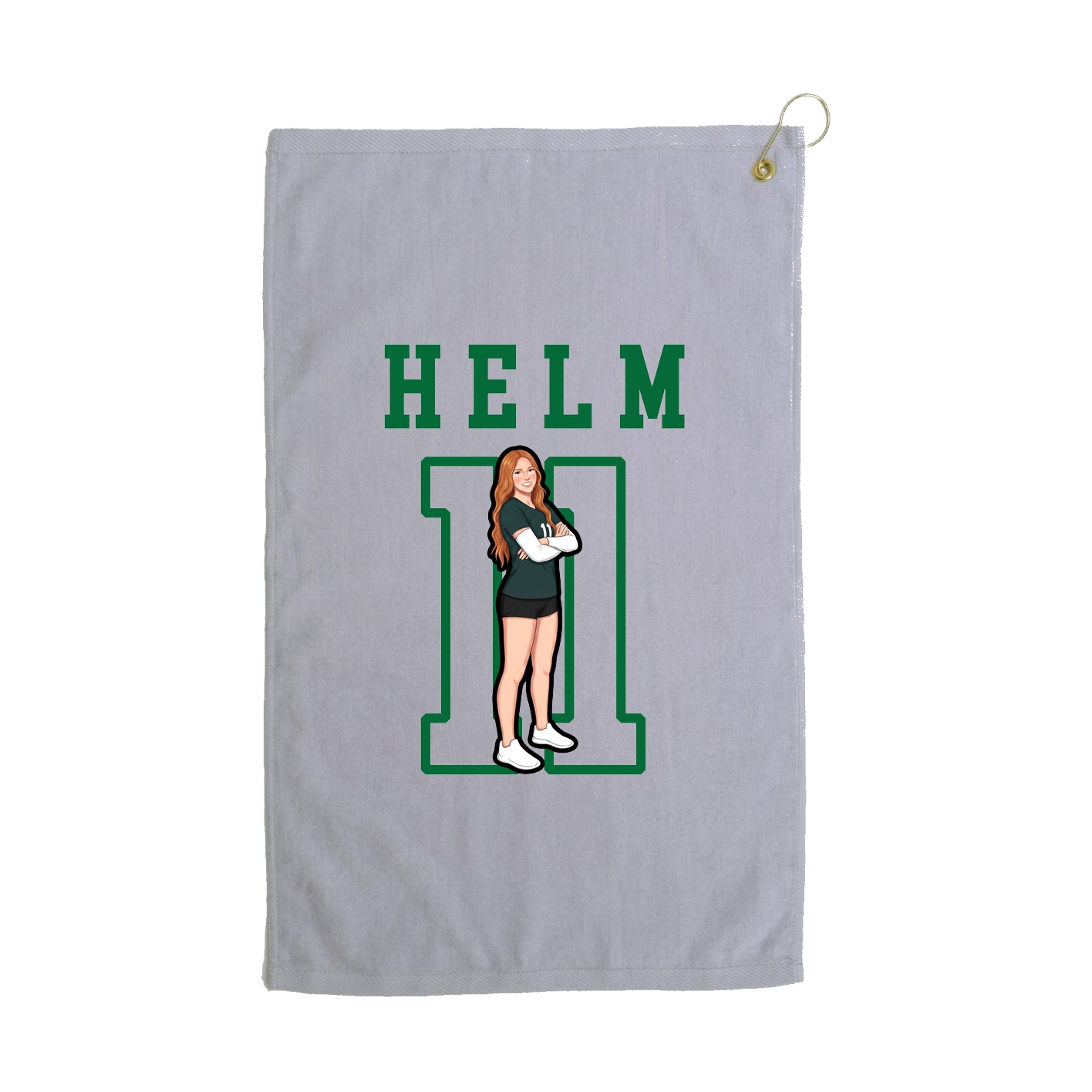 Golf Towel — Shirsey in Grey