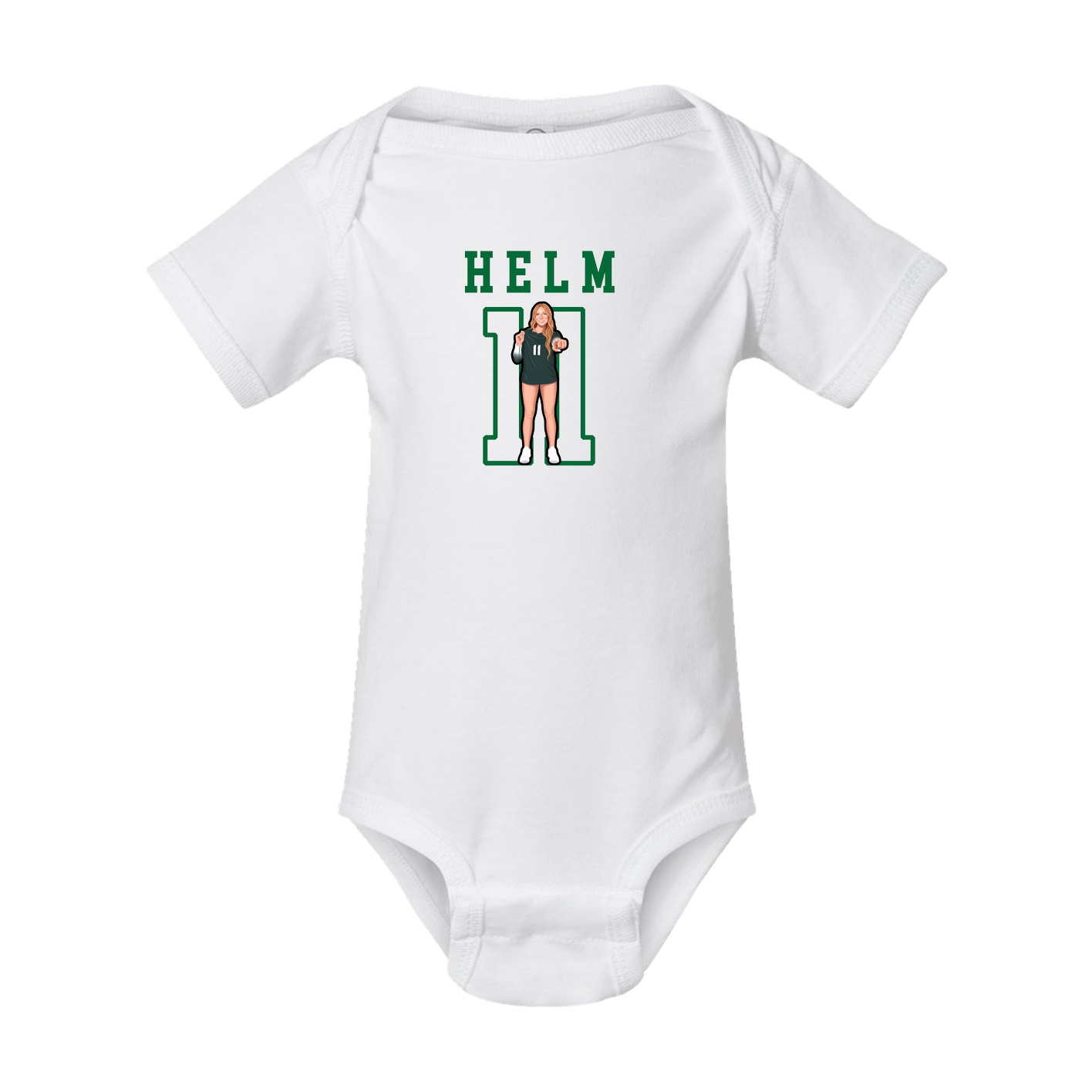 Baby Onesie — Shirsey in White