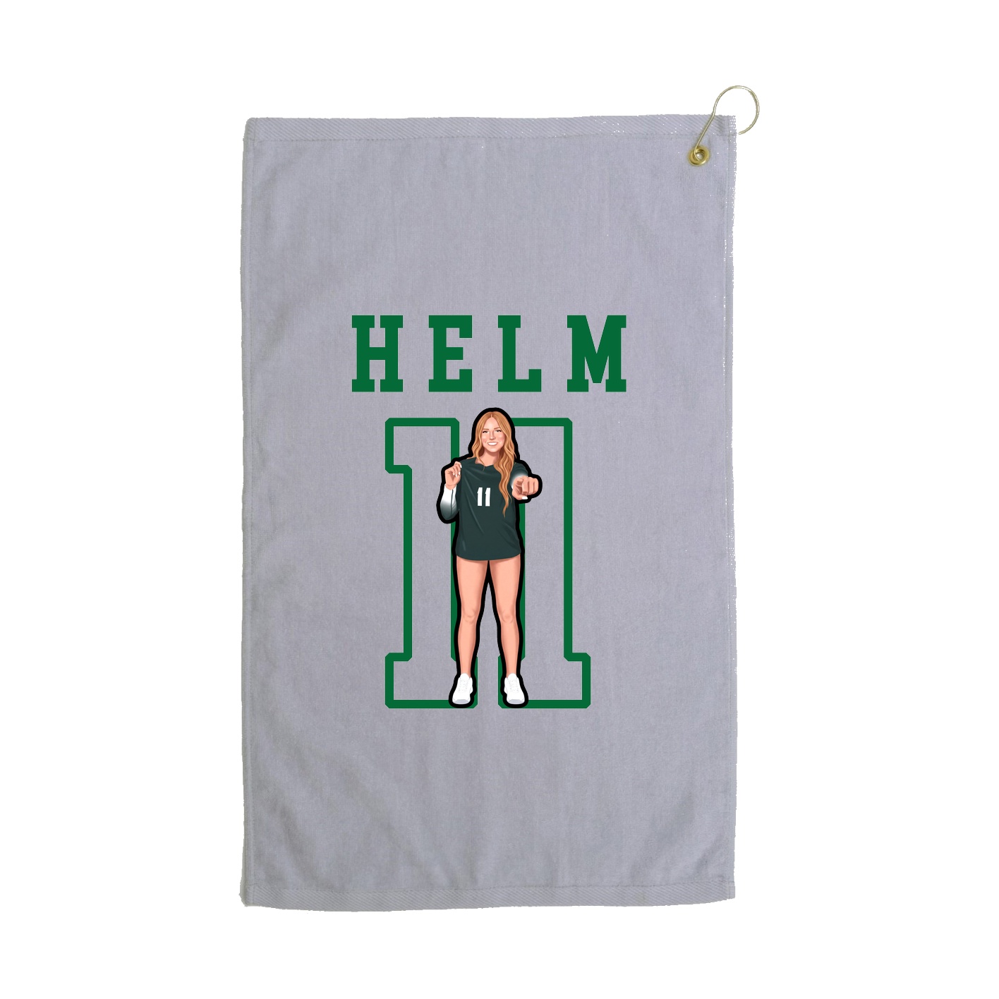 Golf Towel — Shirsey in Grey