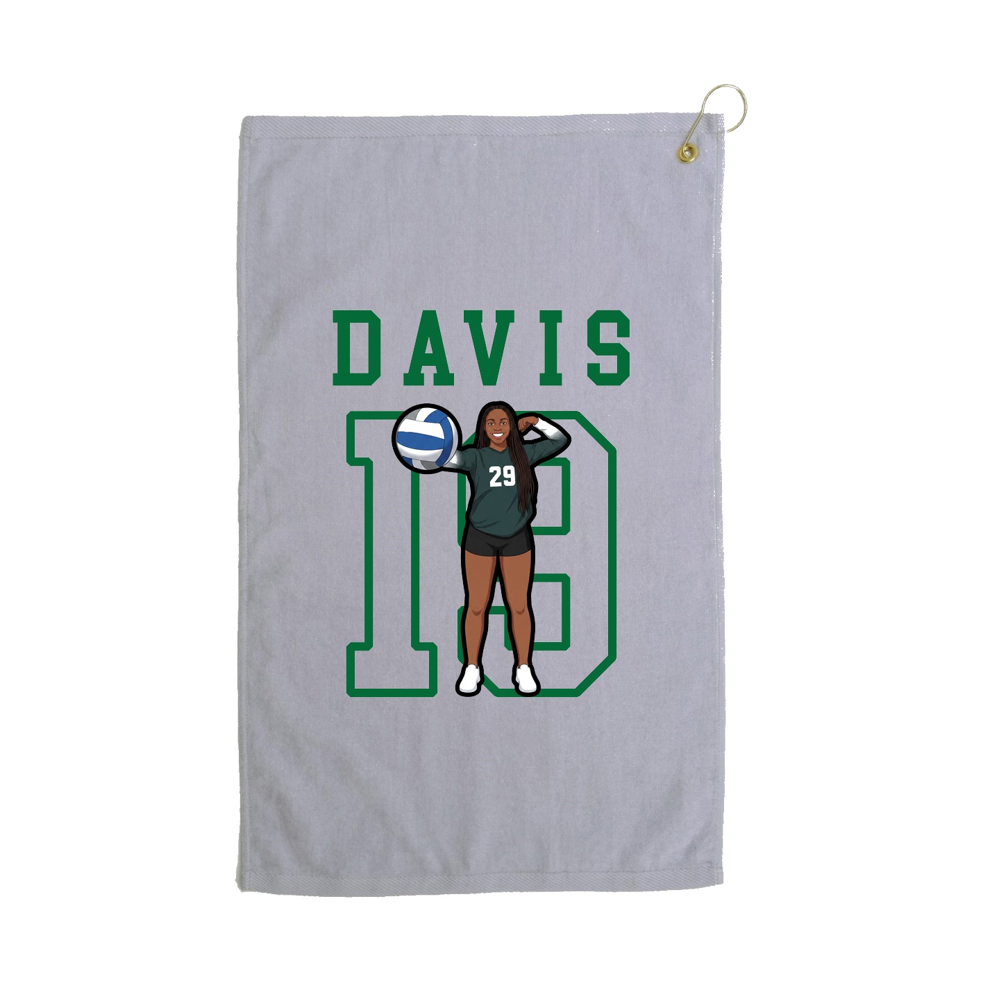 Golf Towel — Shirsey in Grey