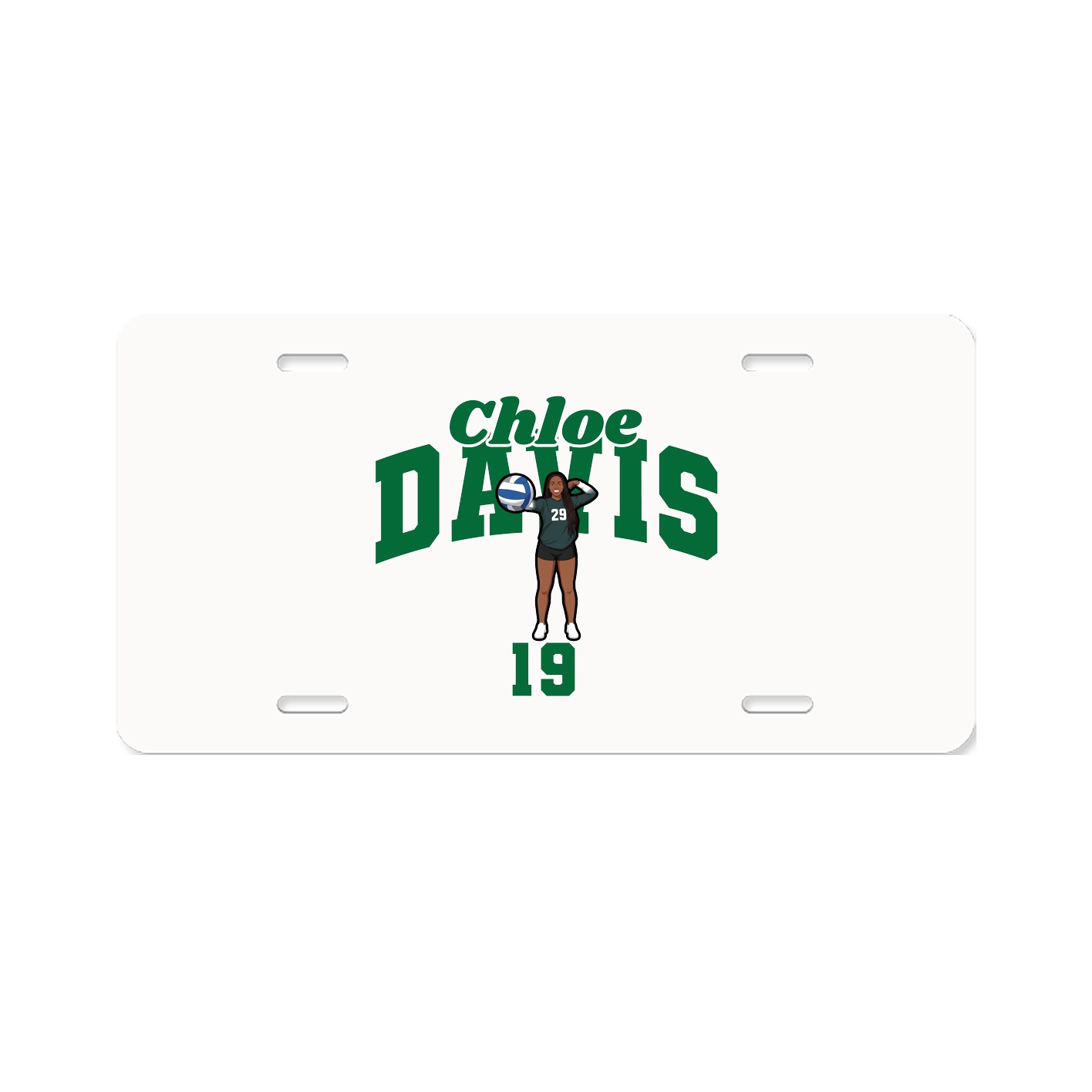 License Plate — Signature Arch in Classic