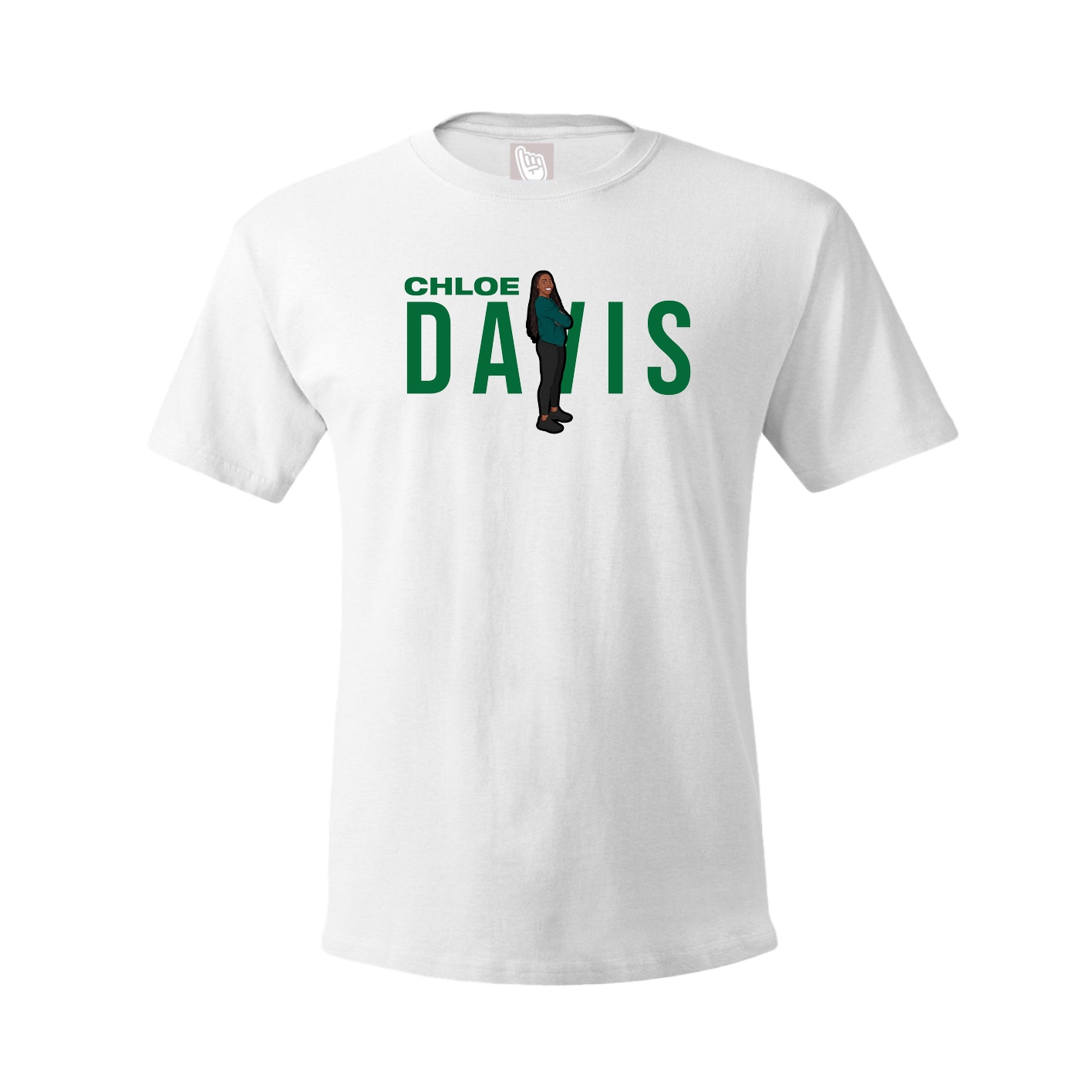Tee — Player Name in White