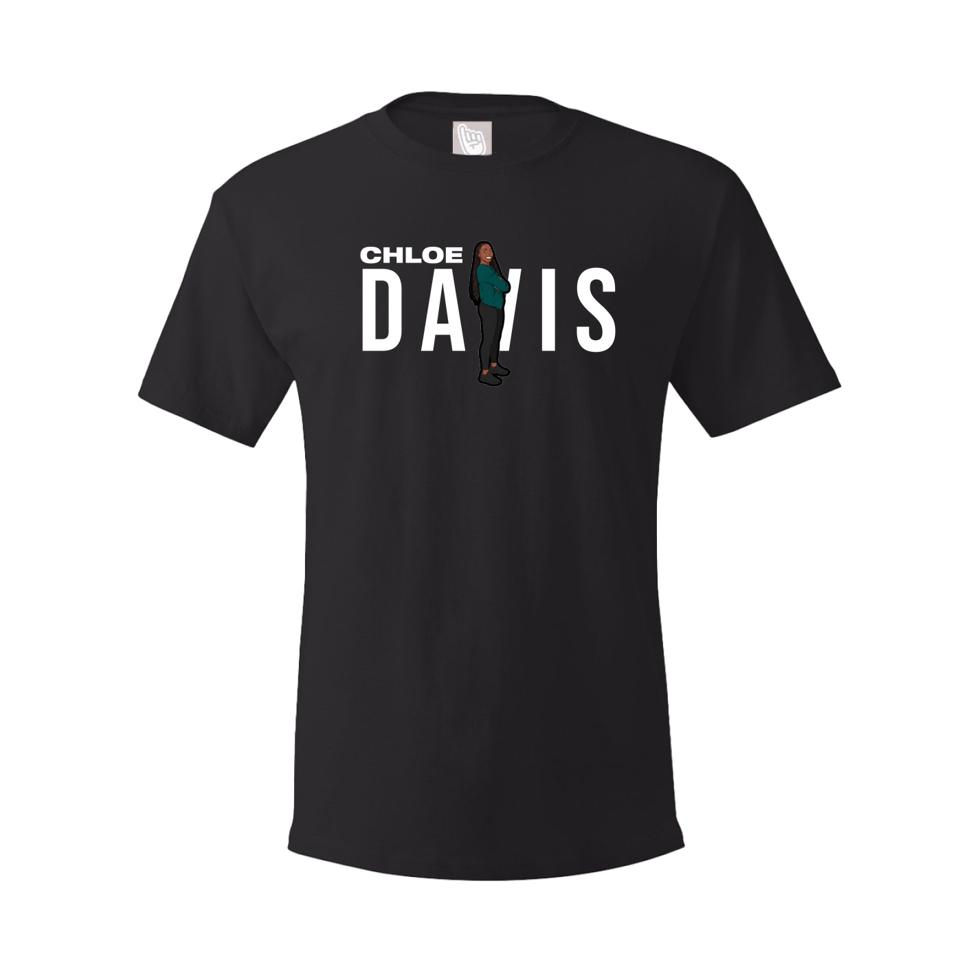Youth Tee — Player Name in Black