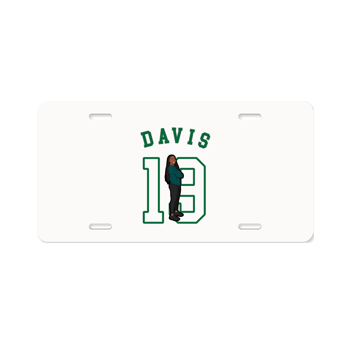License Plate — Shirsey Arch in Classic