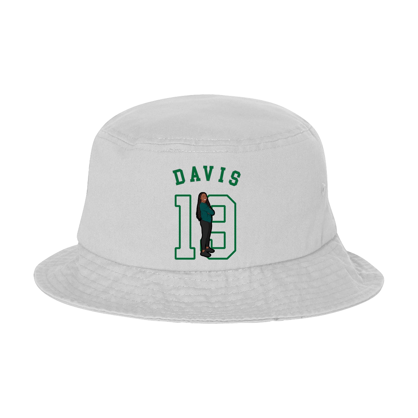 Bucket Cap — Shirsey Arch in White