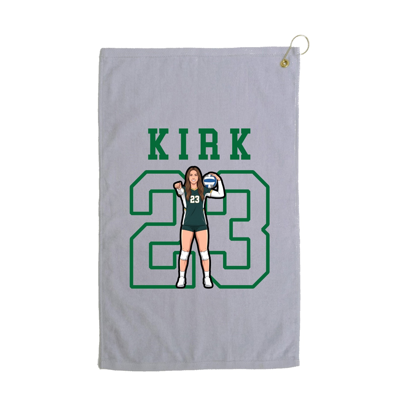 Golf Towel — Shirsey in Grey