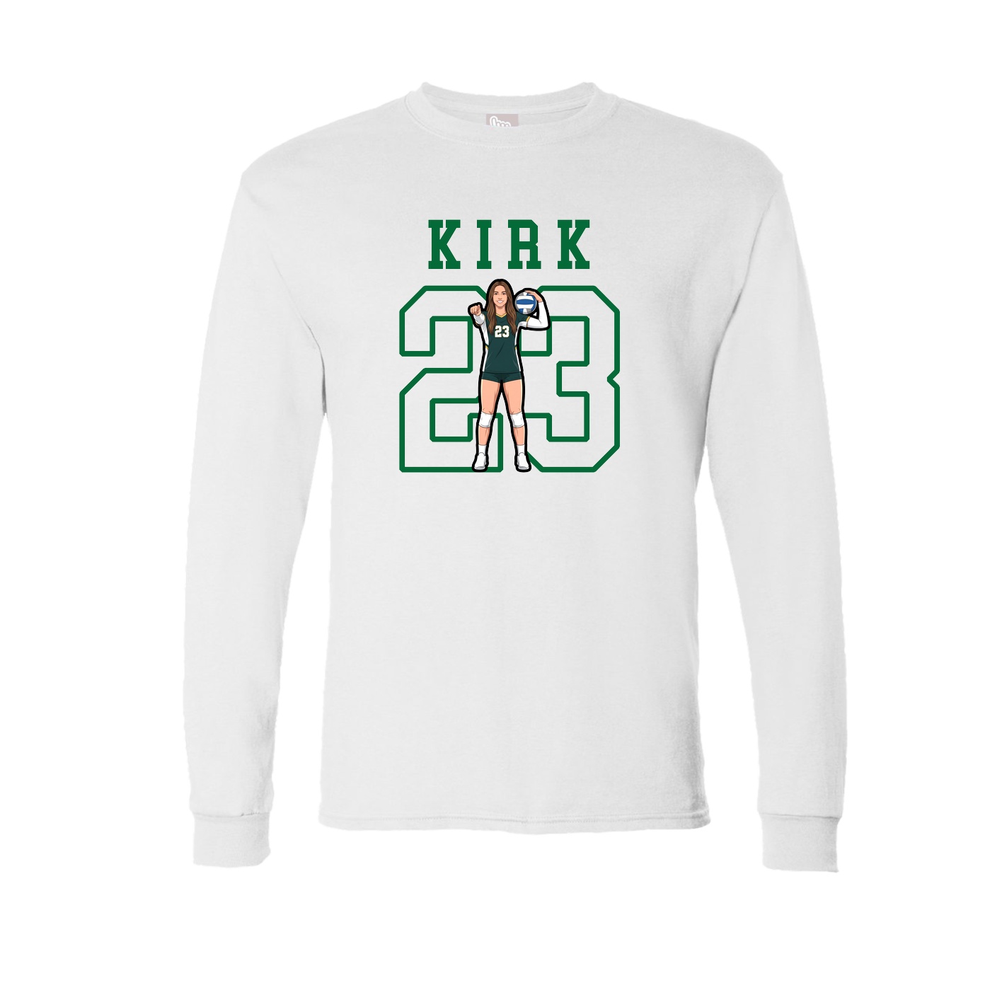 Long Sleeve Tee — Shirsey in White