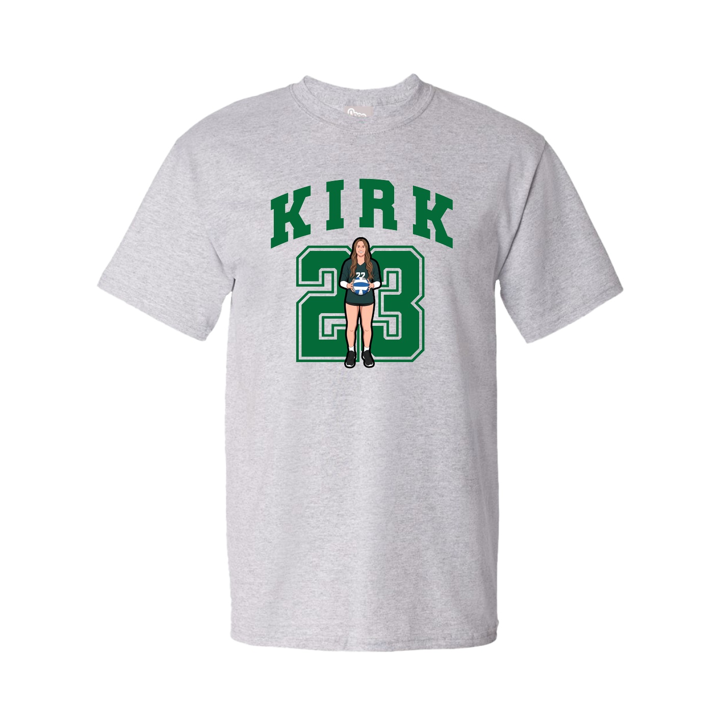 Tee — Number in Grey