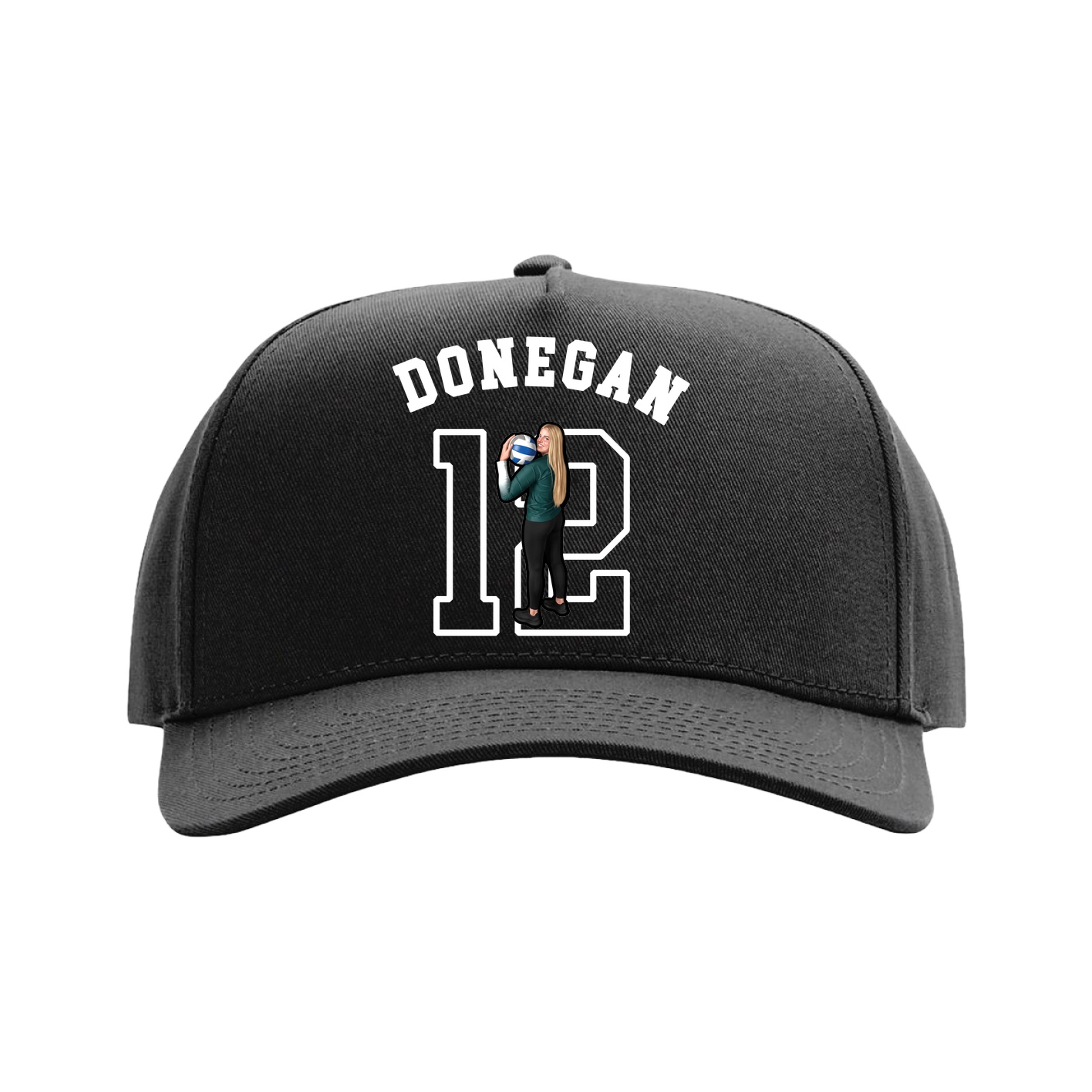 Full Fabric Five-Panel Champ Cap