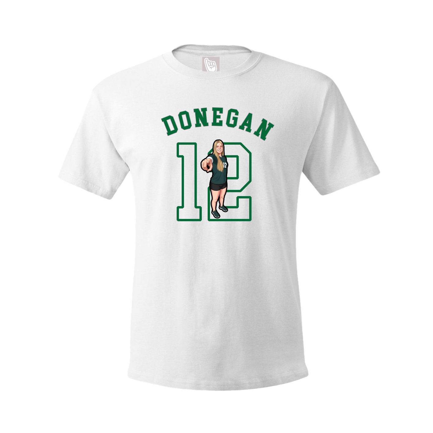 Youth Tee — Shirsey Arch in White
