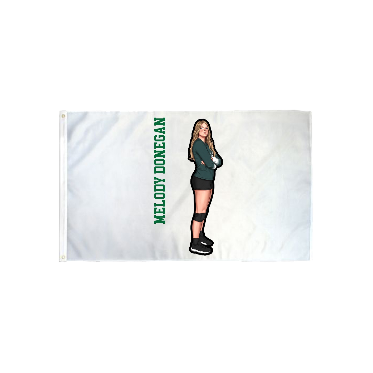 3x5 Flag — Name Vertical in Classic
