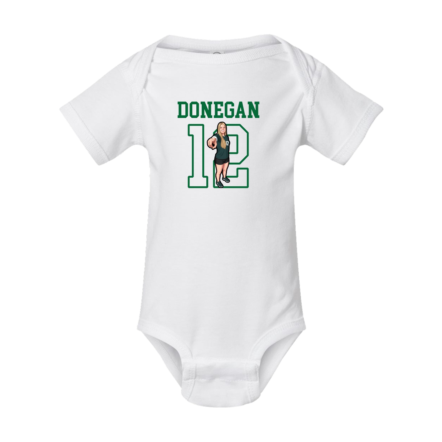 Baby Onesie — Shirsey in White