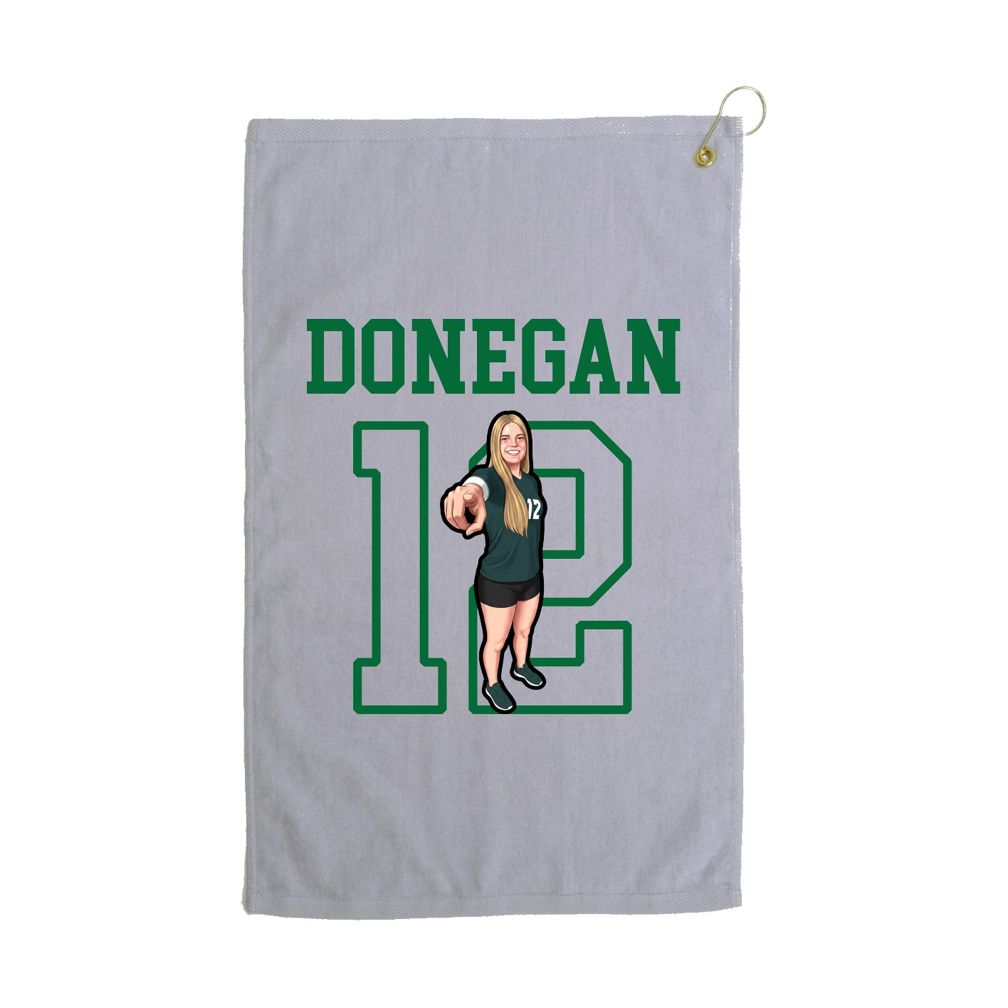 Golf Towel — Shirsey in Grey