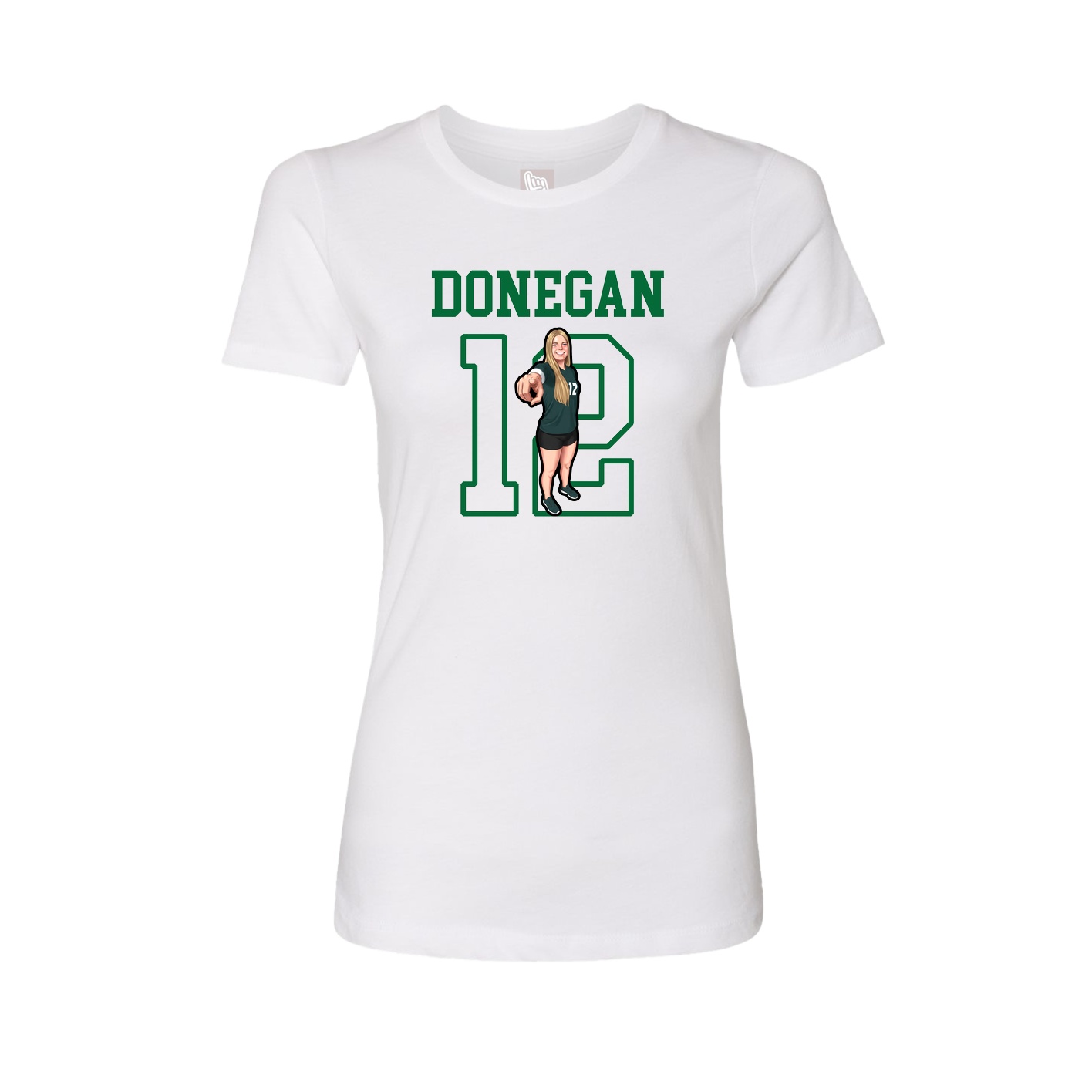 Fitted Women's Tee — Shirsey in White