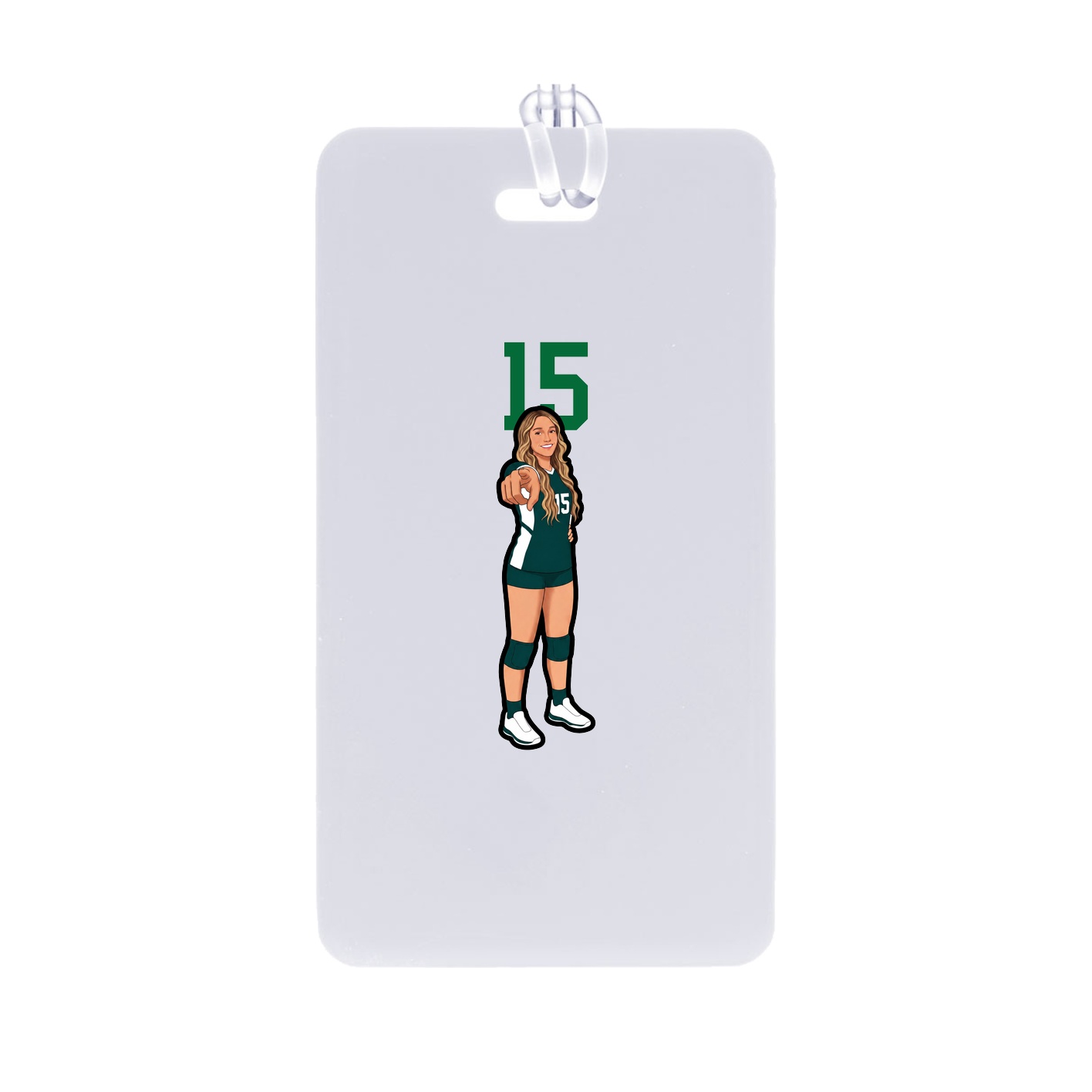 Bag Tag — Number Top in Classic