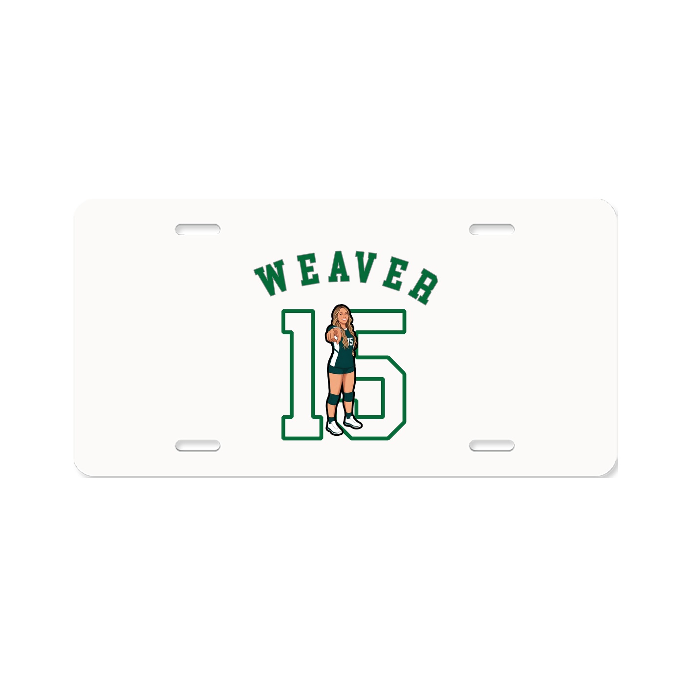 License Plate — Shirsey Arch in Classic