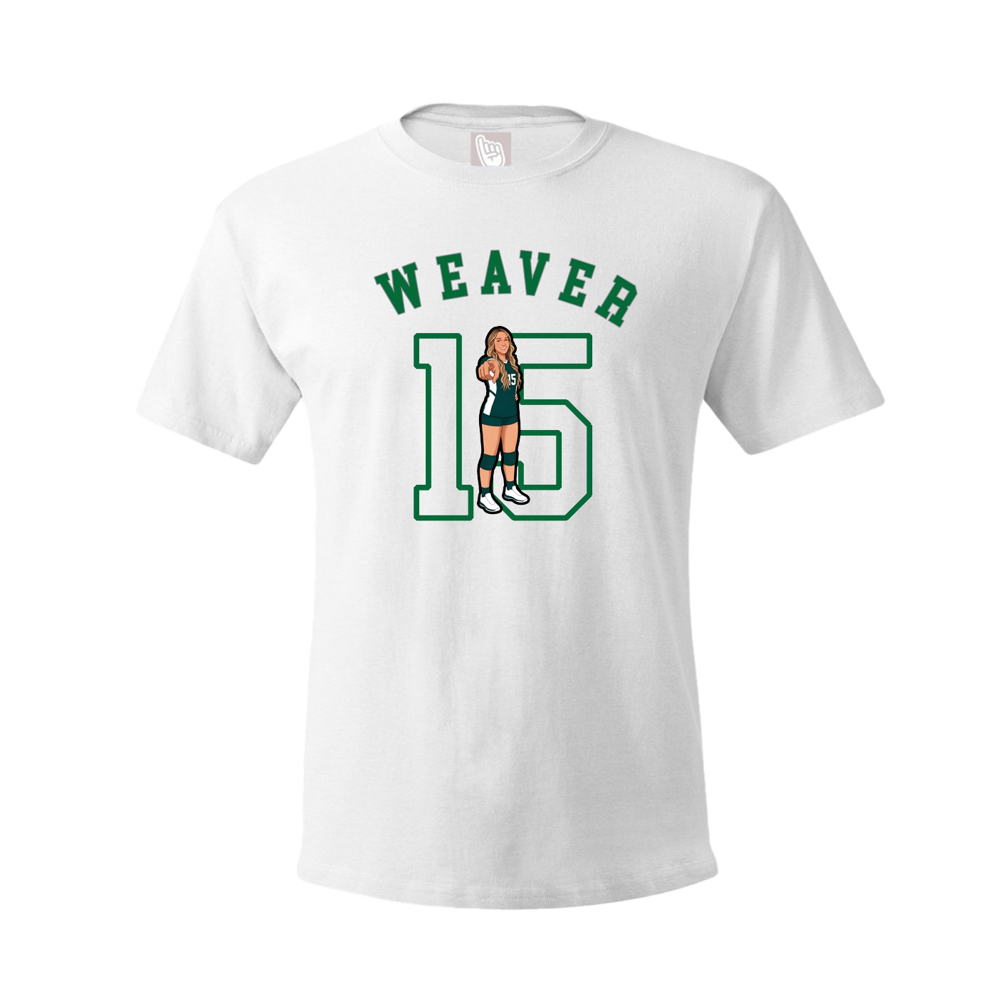 Youth Tee — Shirsey Arch in White