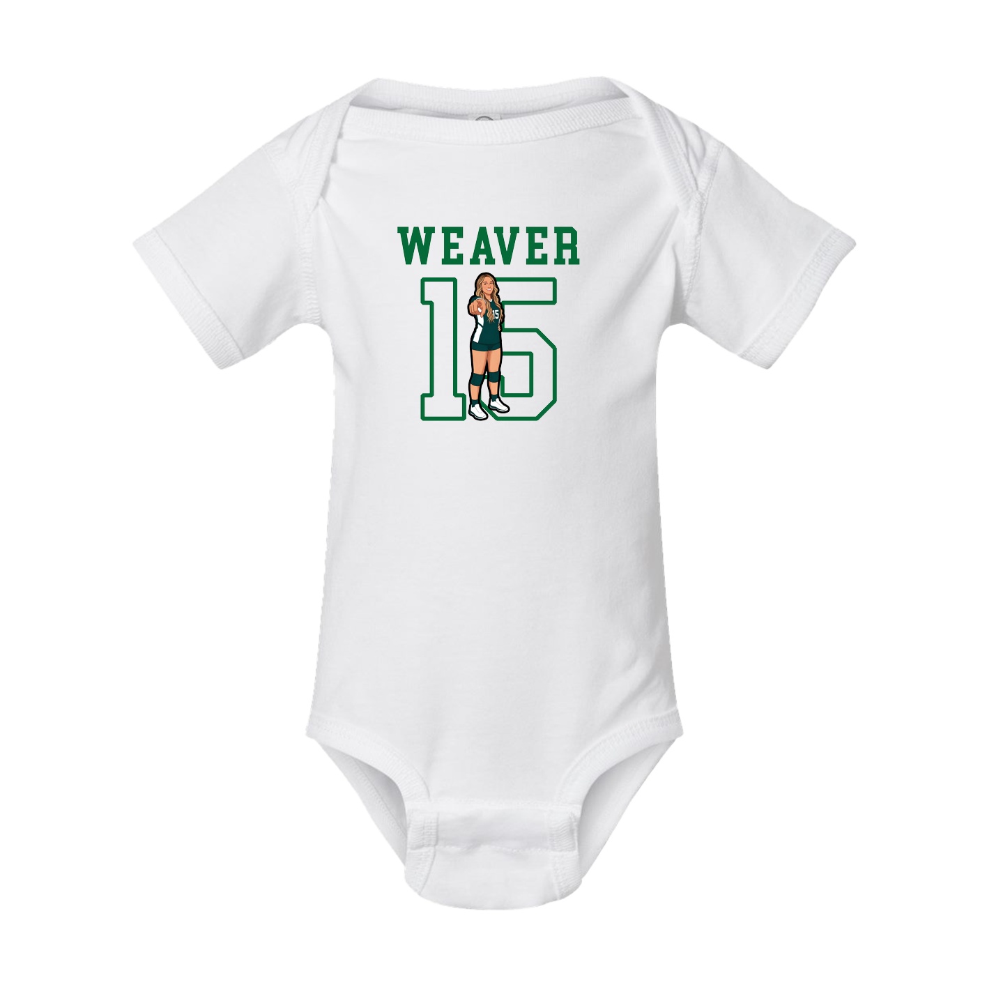 Baby Onesie — Shirsey in White