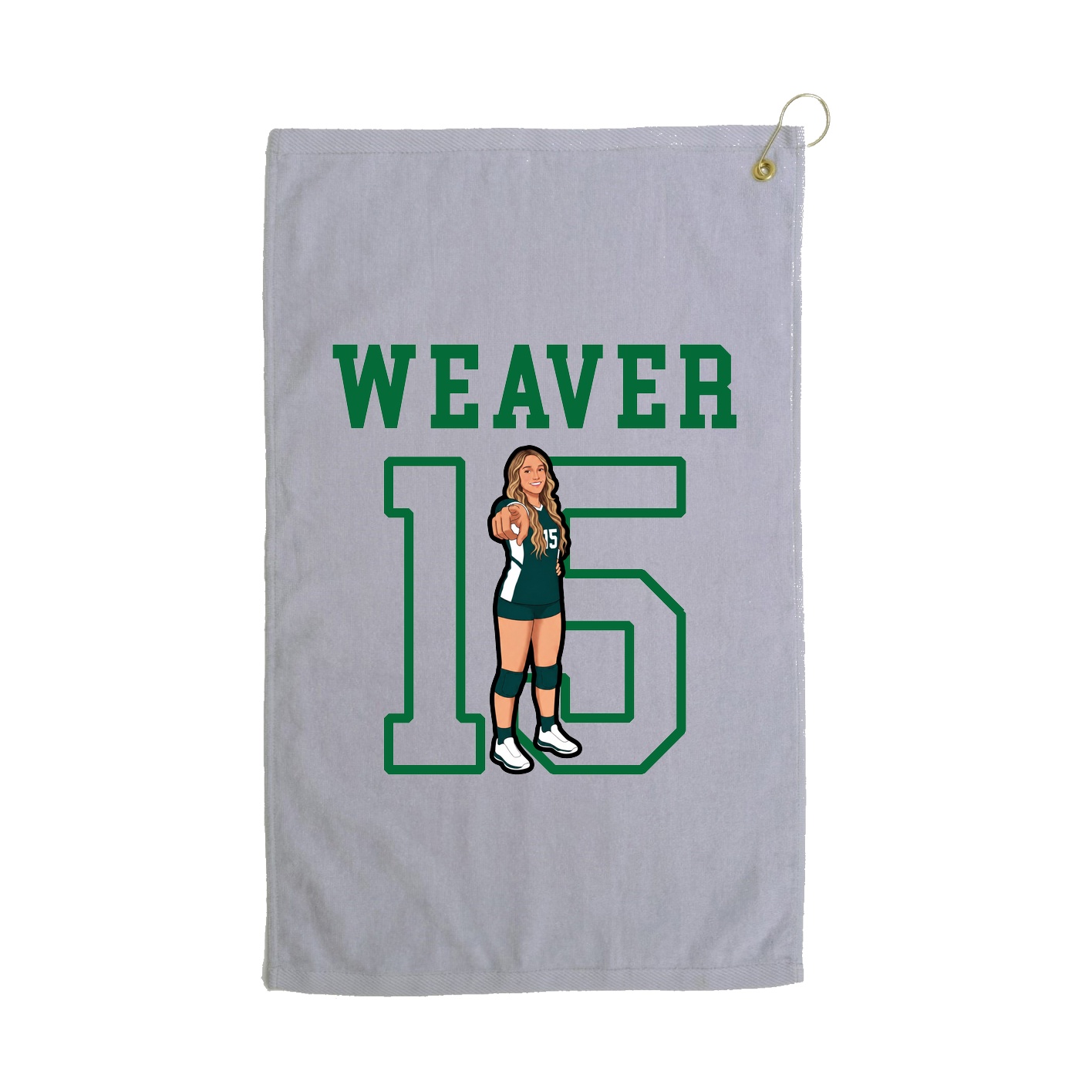 Golf Towel — Shirsey in Grey