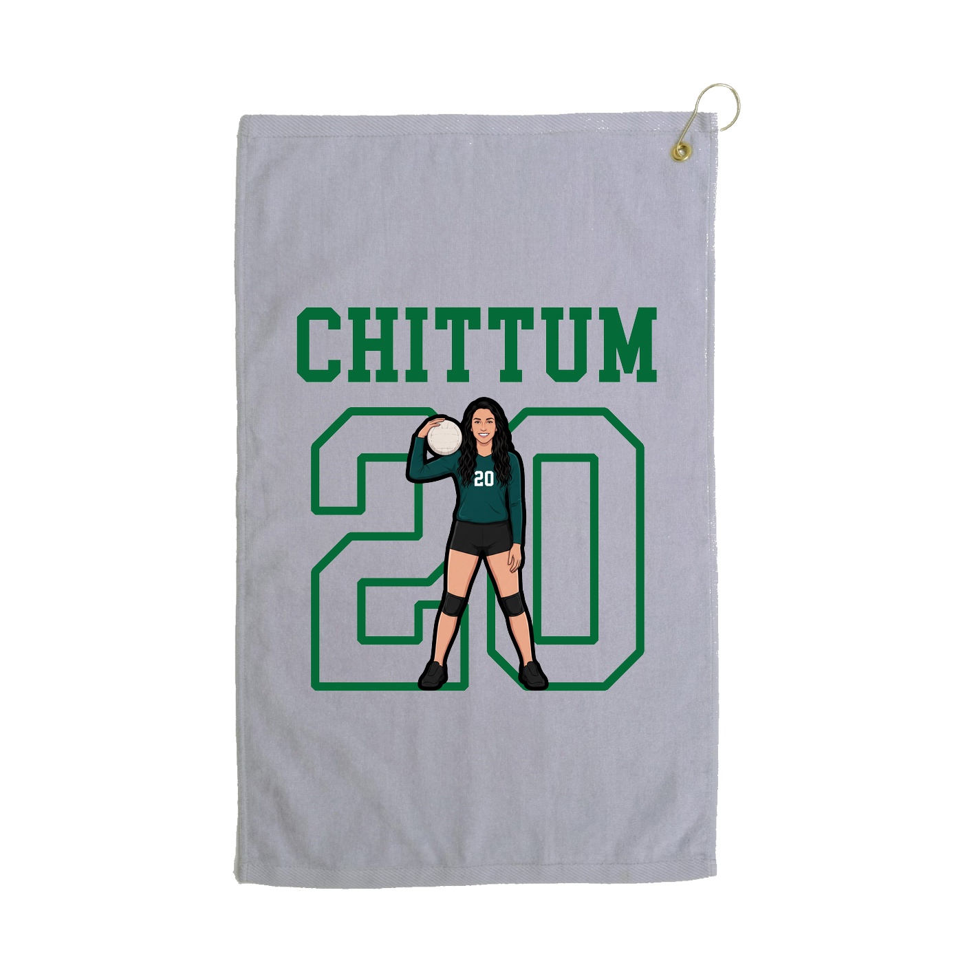 Golf Towel — Shirsey in Grey