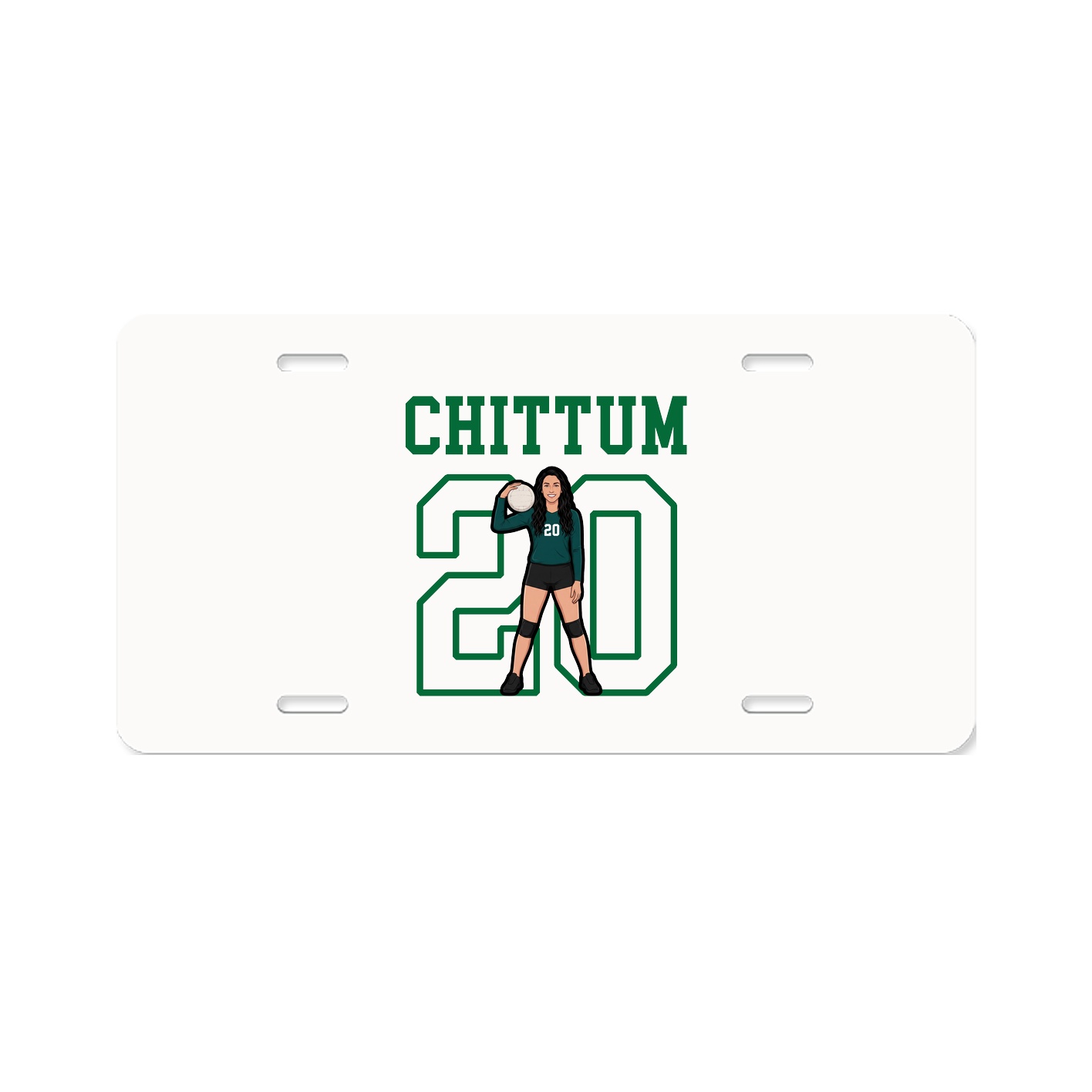 License Plate — Shirsey in Classic