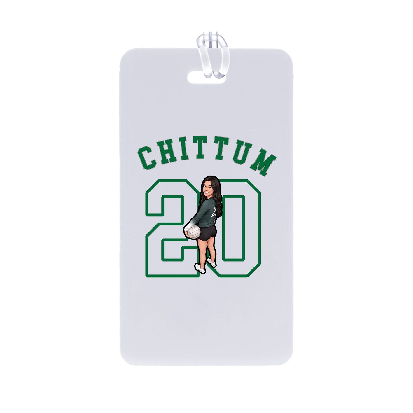 Bag Tag — Shirsey Arch in Classic