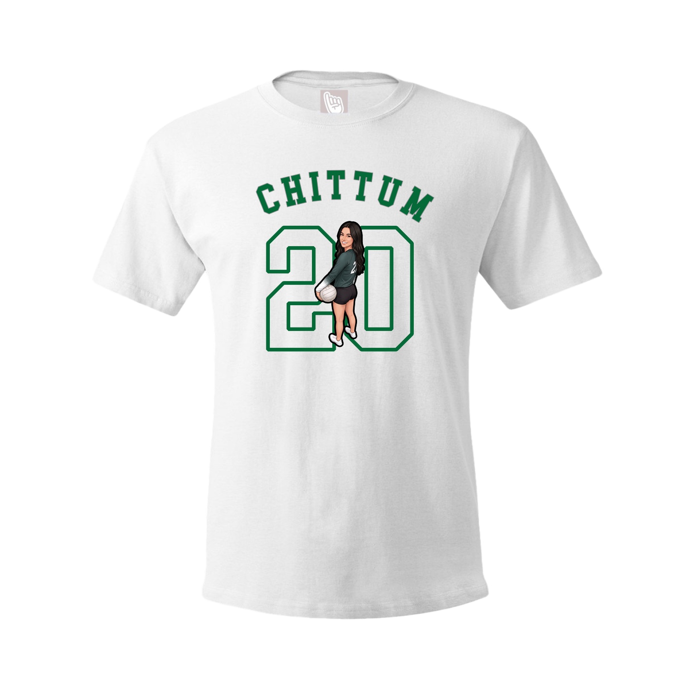 Tee — Shirsey Arch in White
