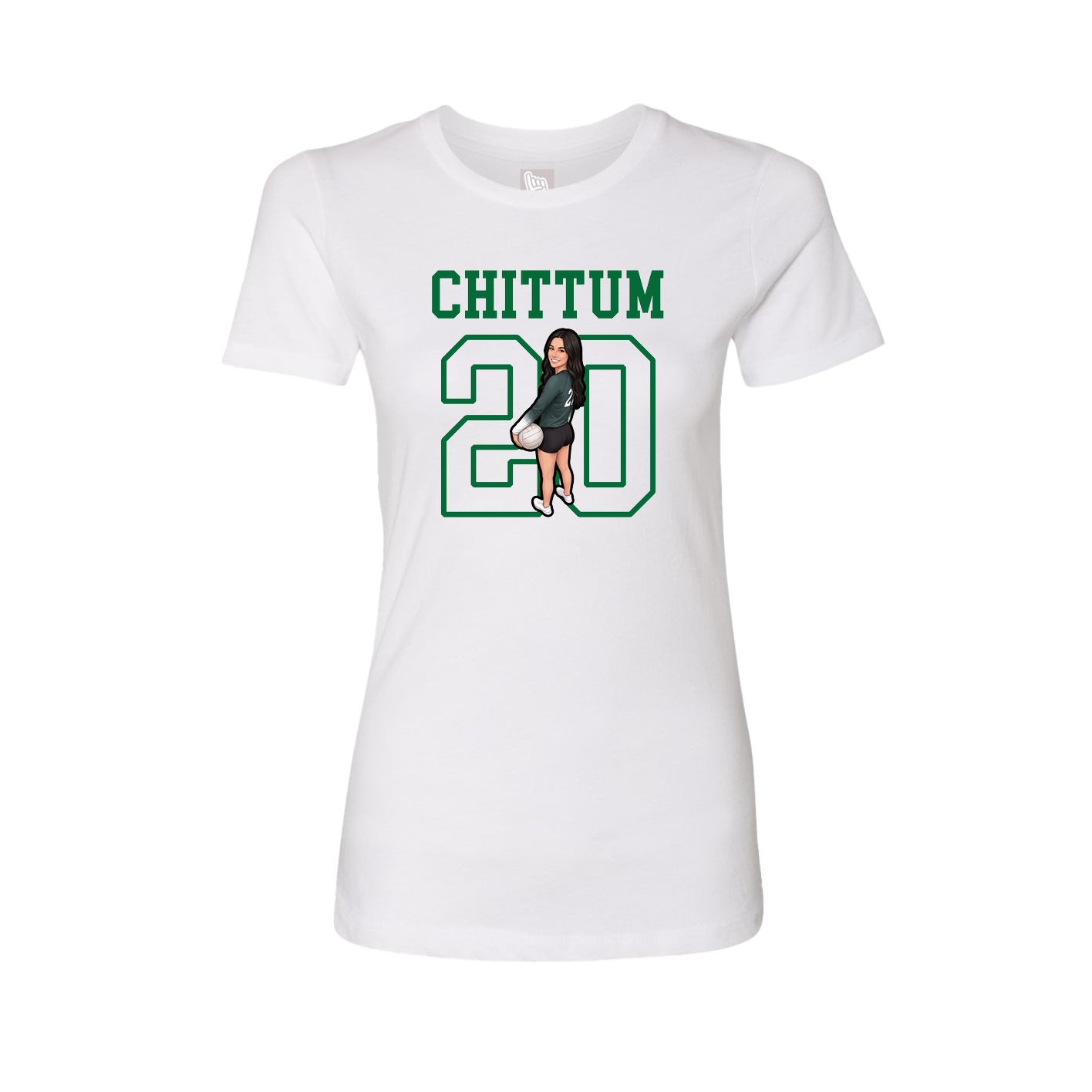 Fitted Women's Tee — Shirsey in White
