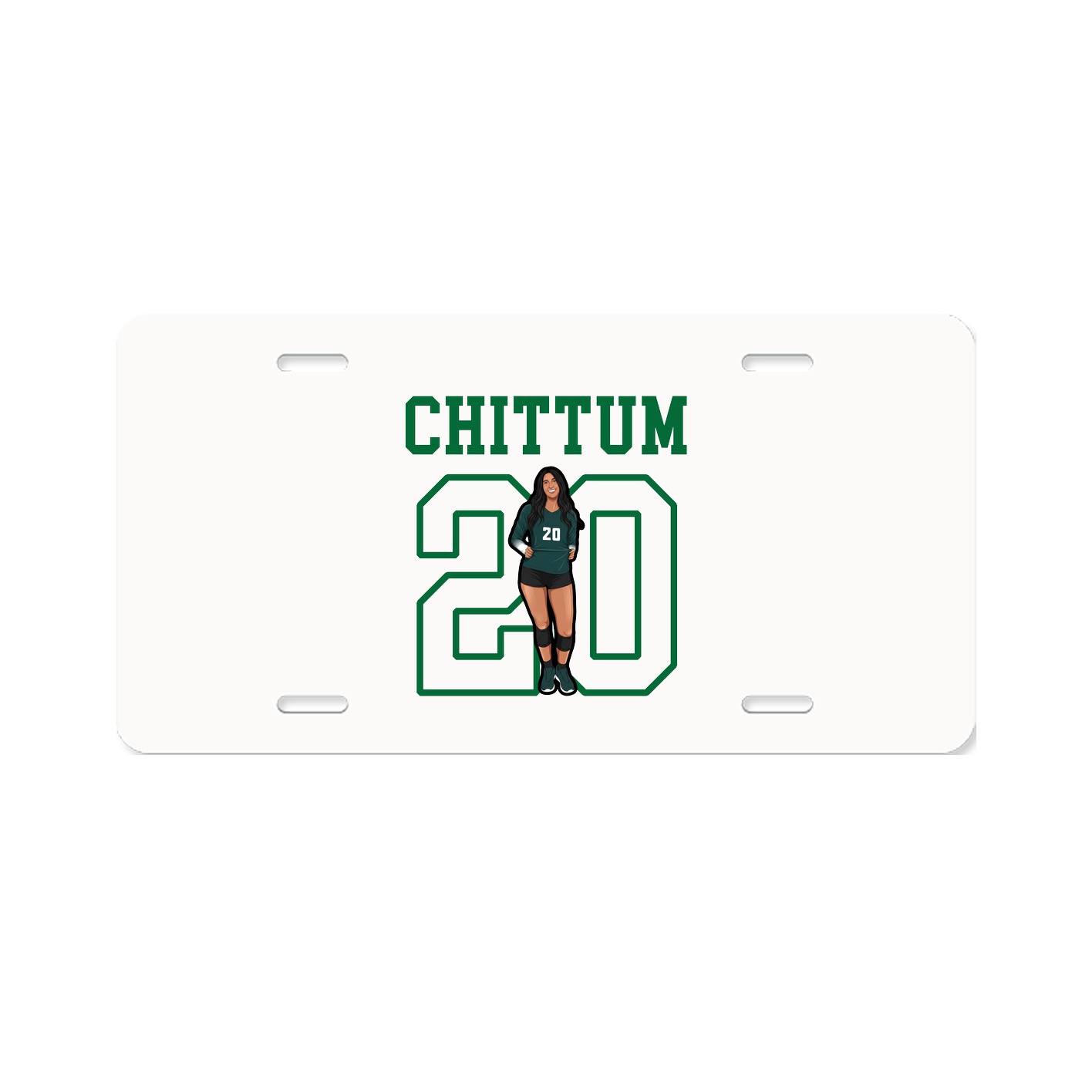 License Plate — Shirsey in Classic